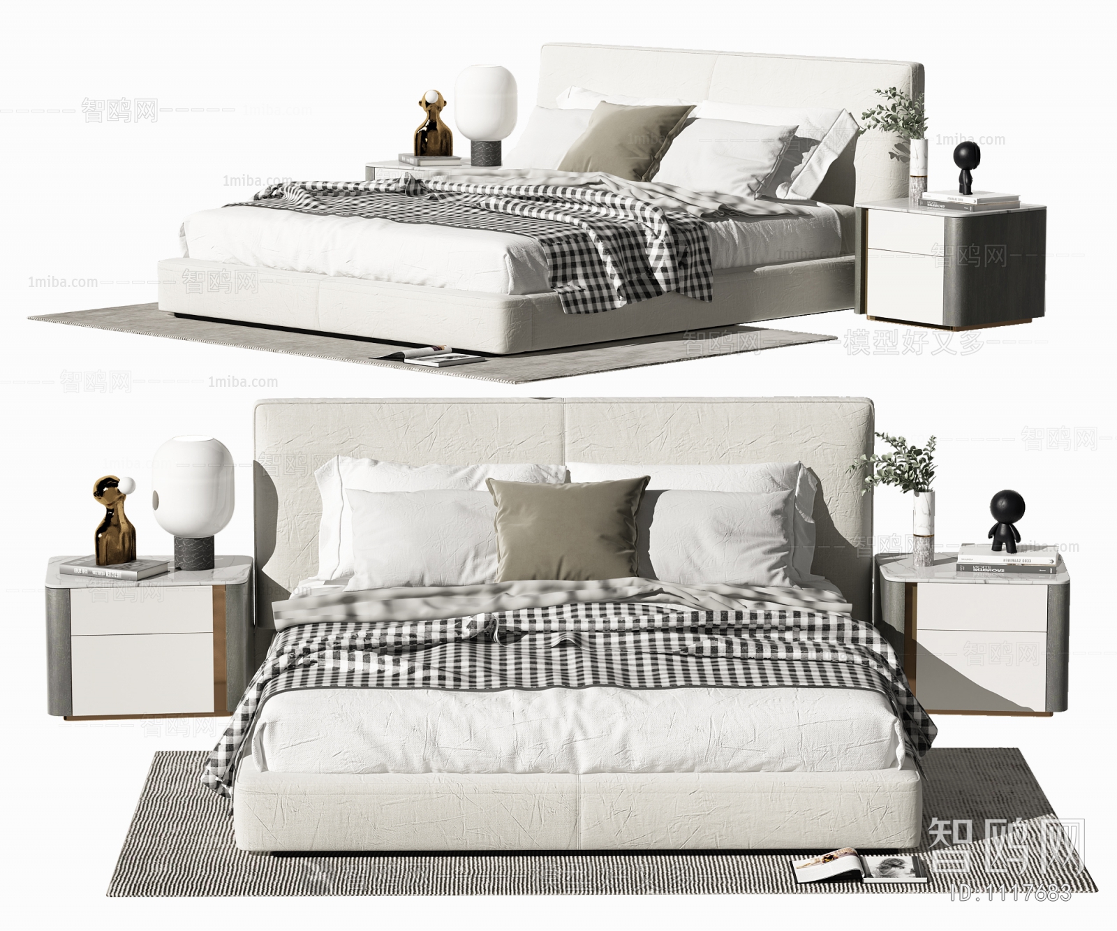 Modern Double Bed