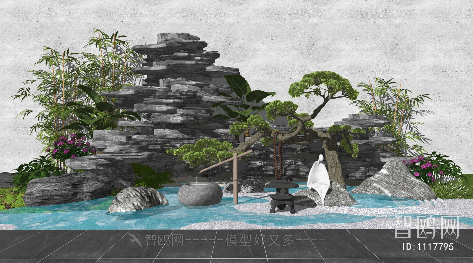 New Chinese Style Garden