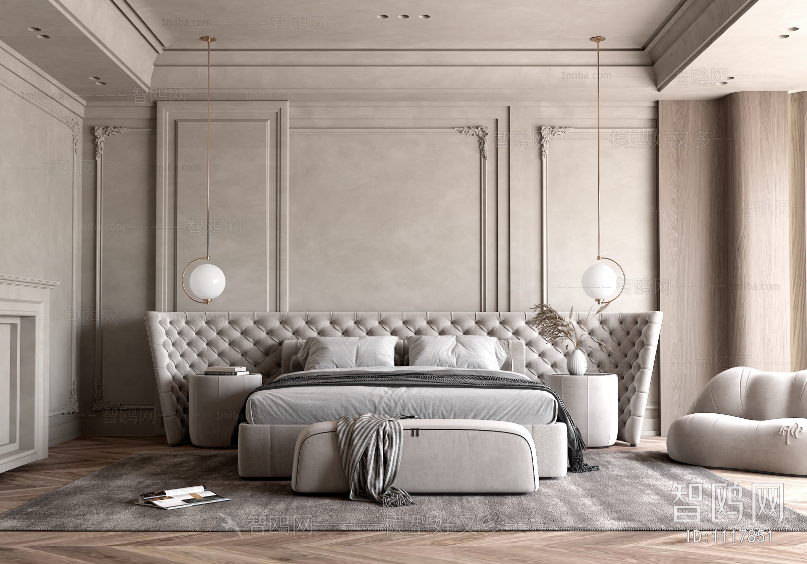 French Style Bedroom