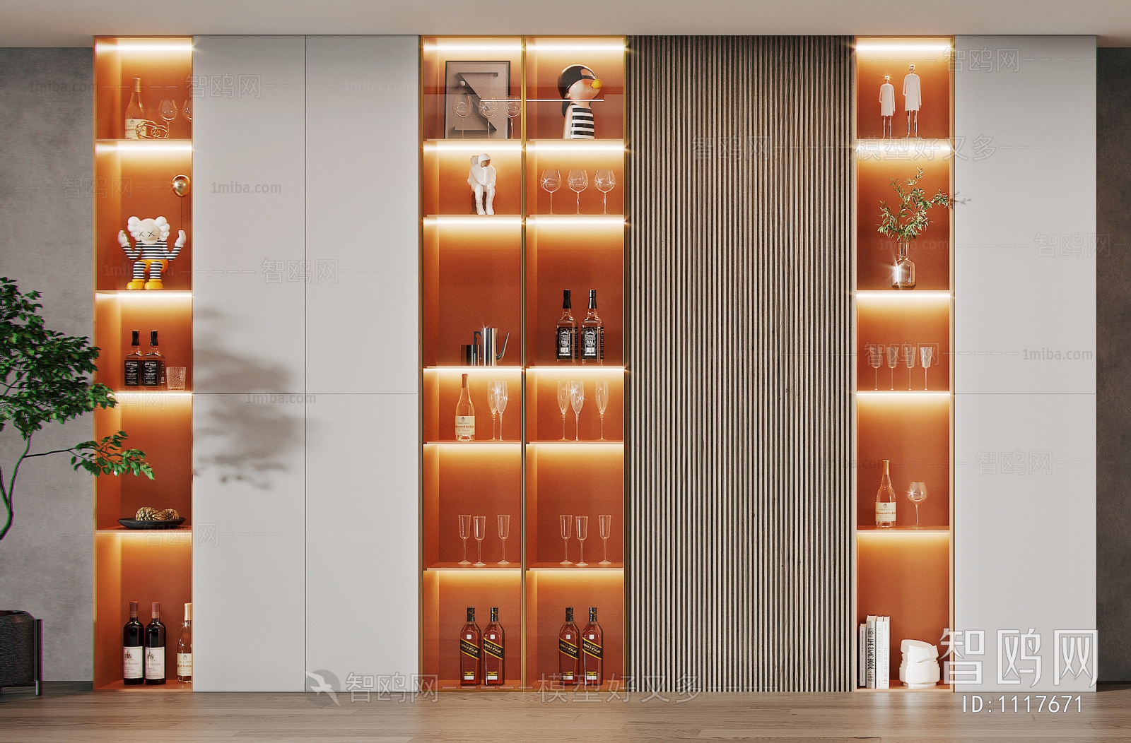 Modern Wine Cabinet