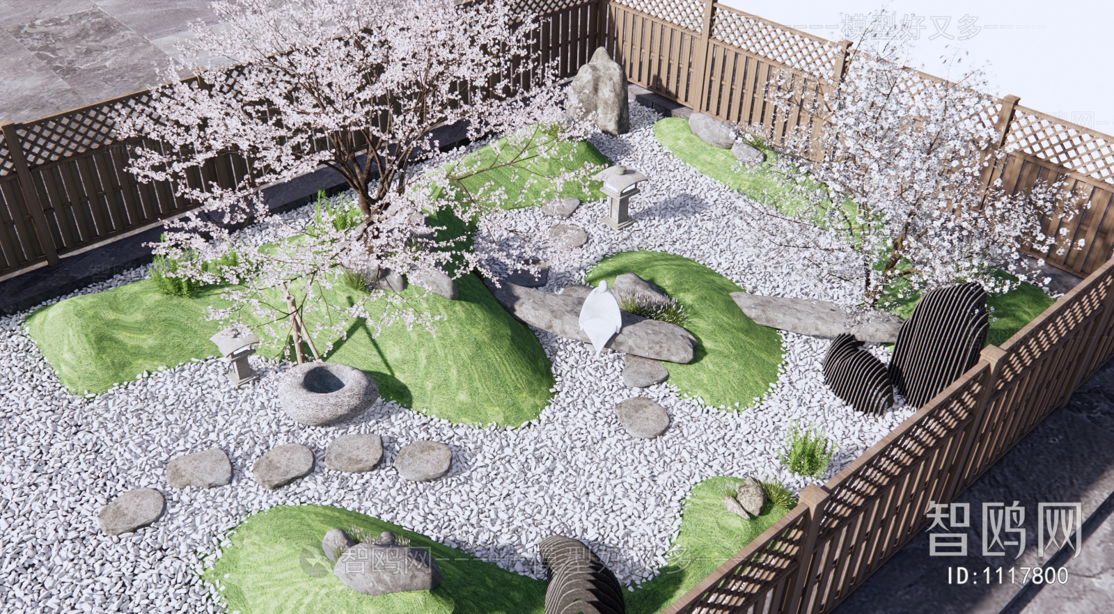 Japanese Style Courtyard/landscape