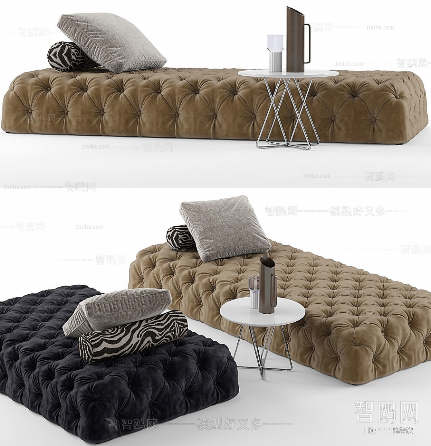 Modern Multi Person Sofa