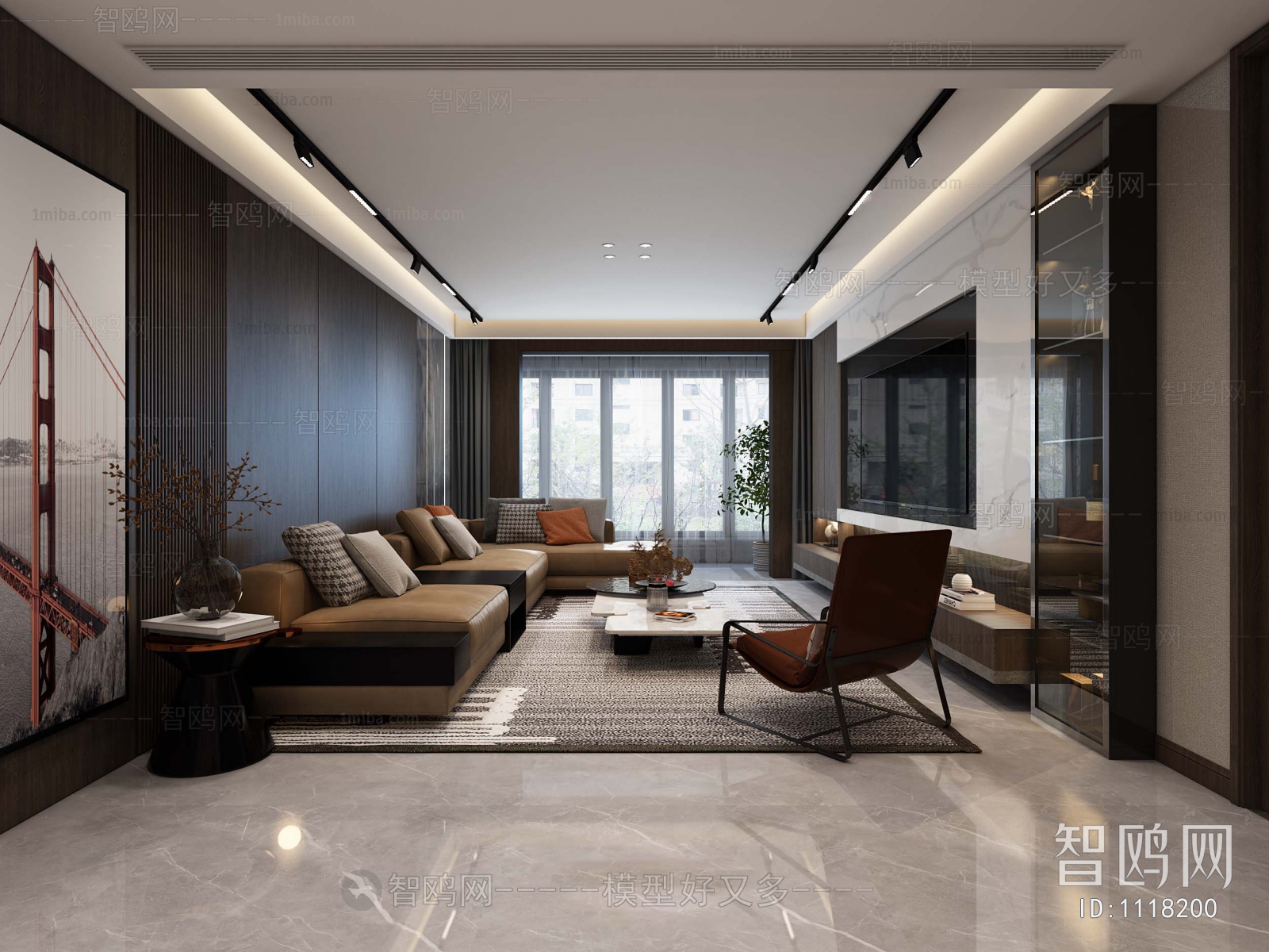 Modern A Living Room