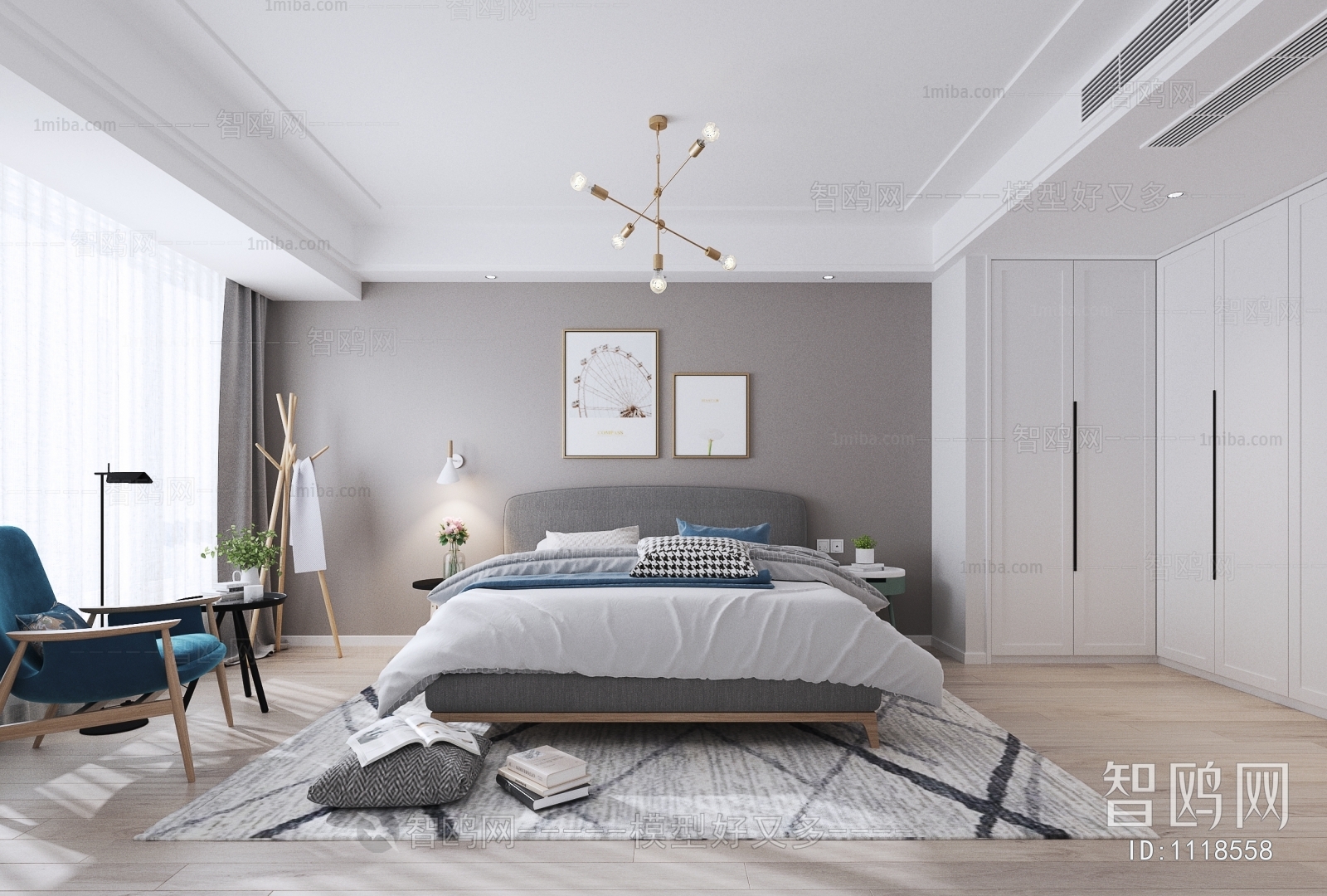 Nordic Style Bedroom