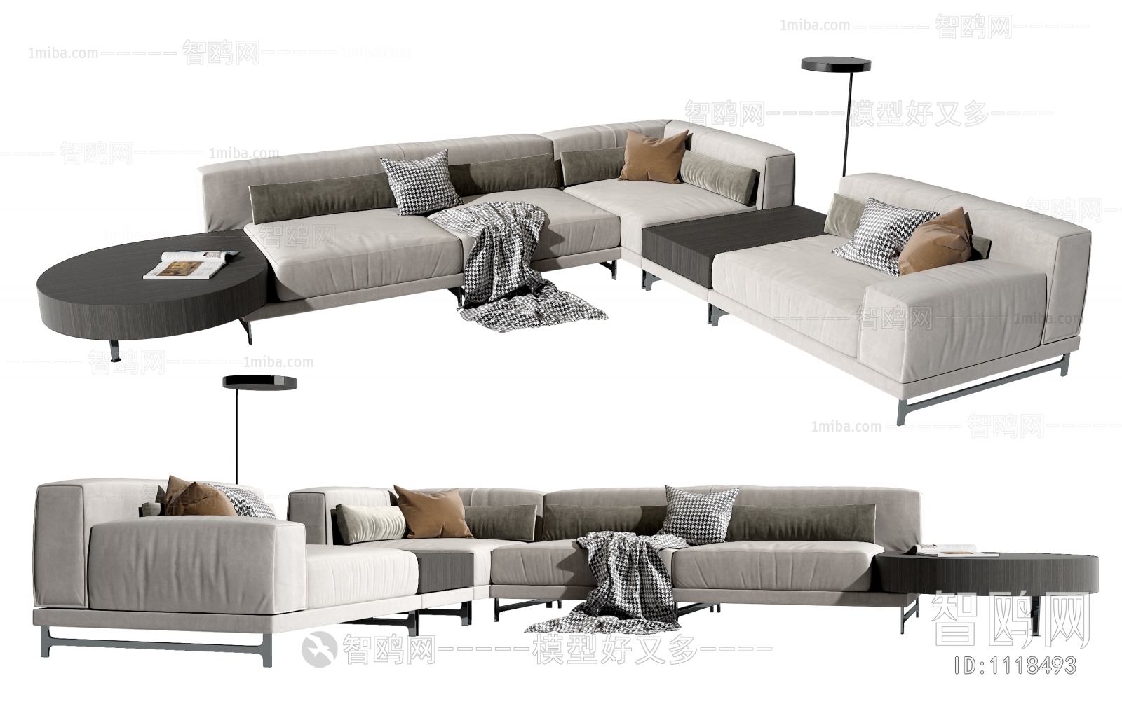 Modern Multi Person Sofa