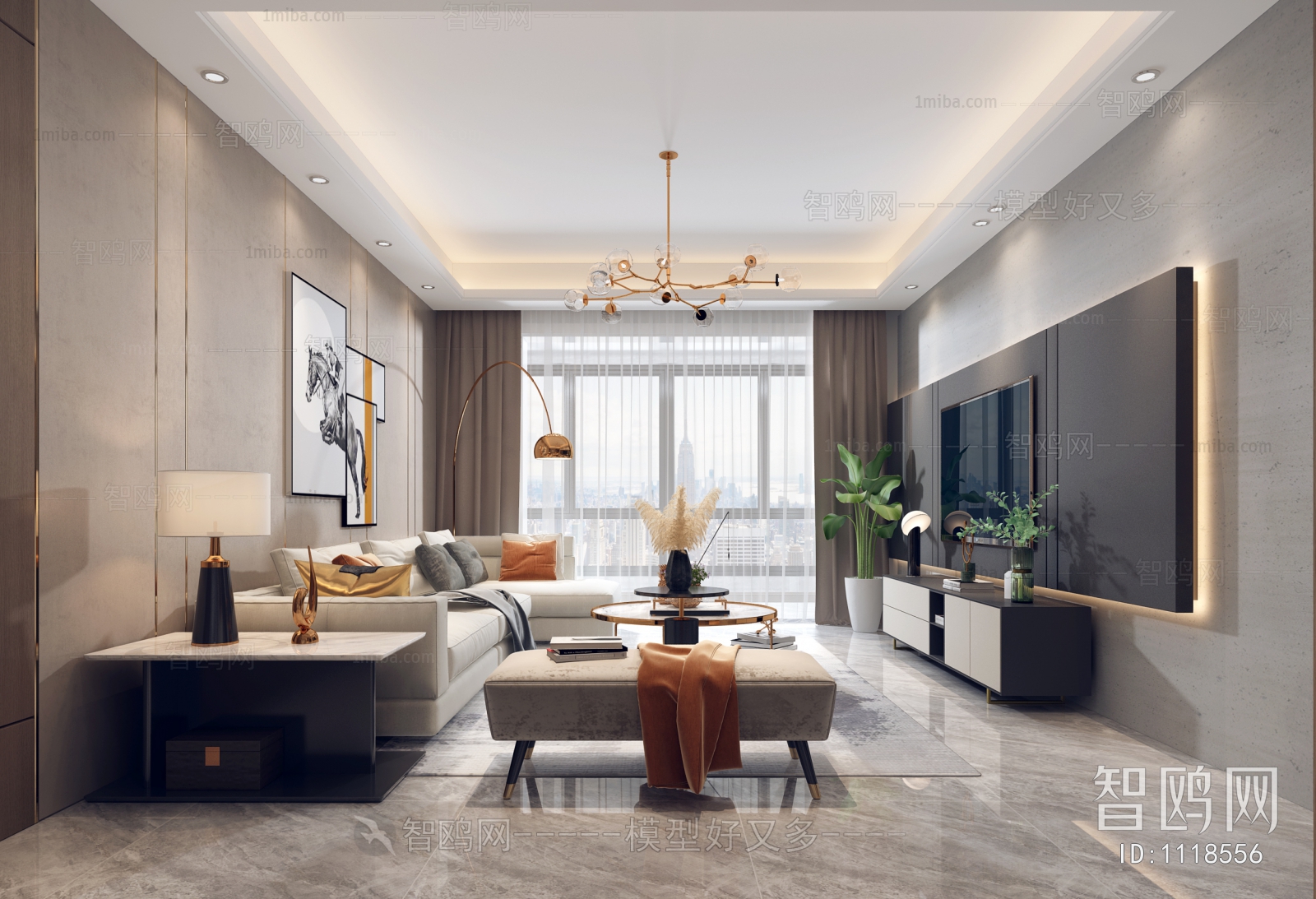 Modern A Living Room