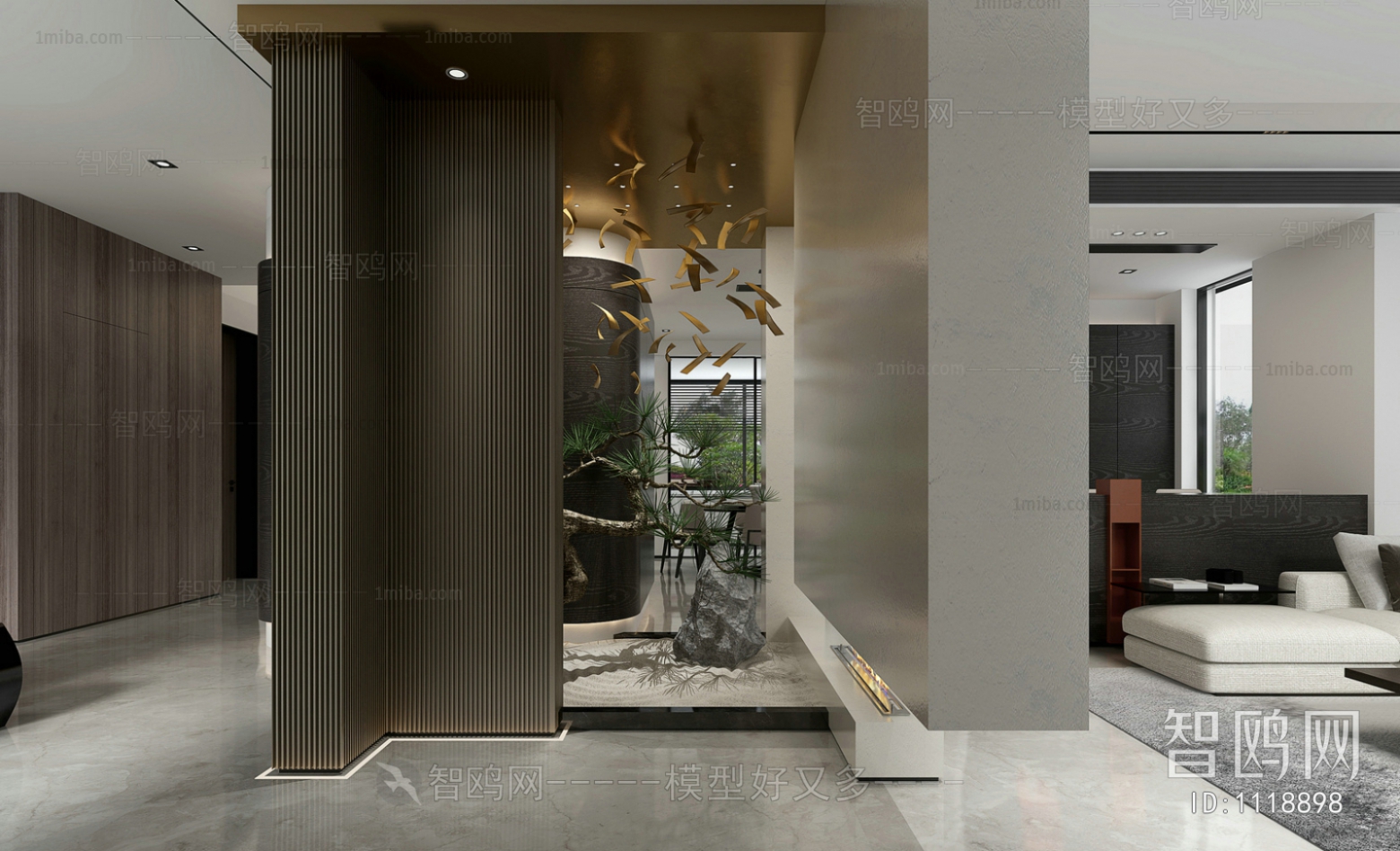 Modern Hallway