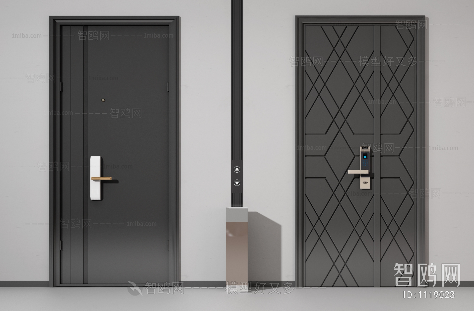 Modern Entrance Door