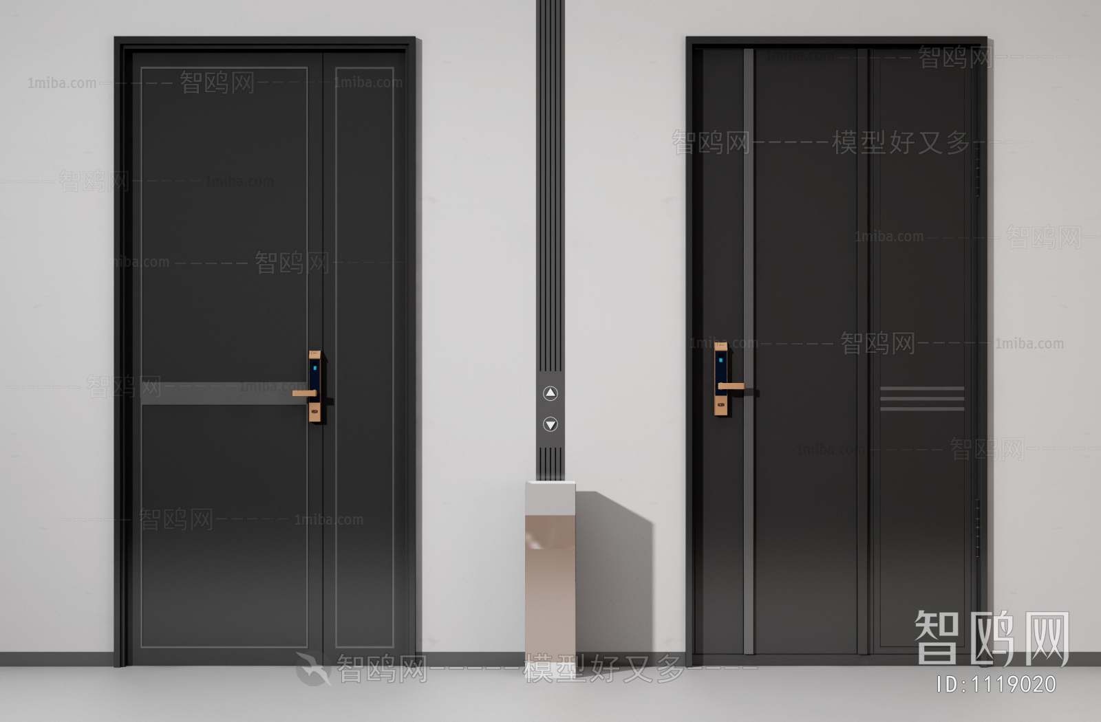 Modern Entrance Door