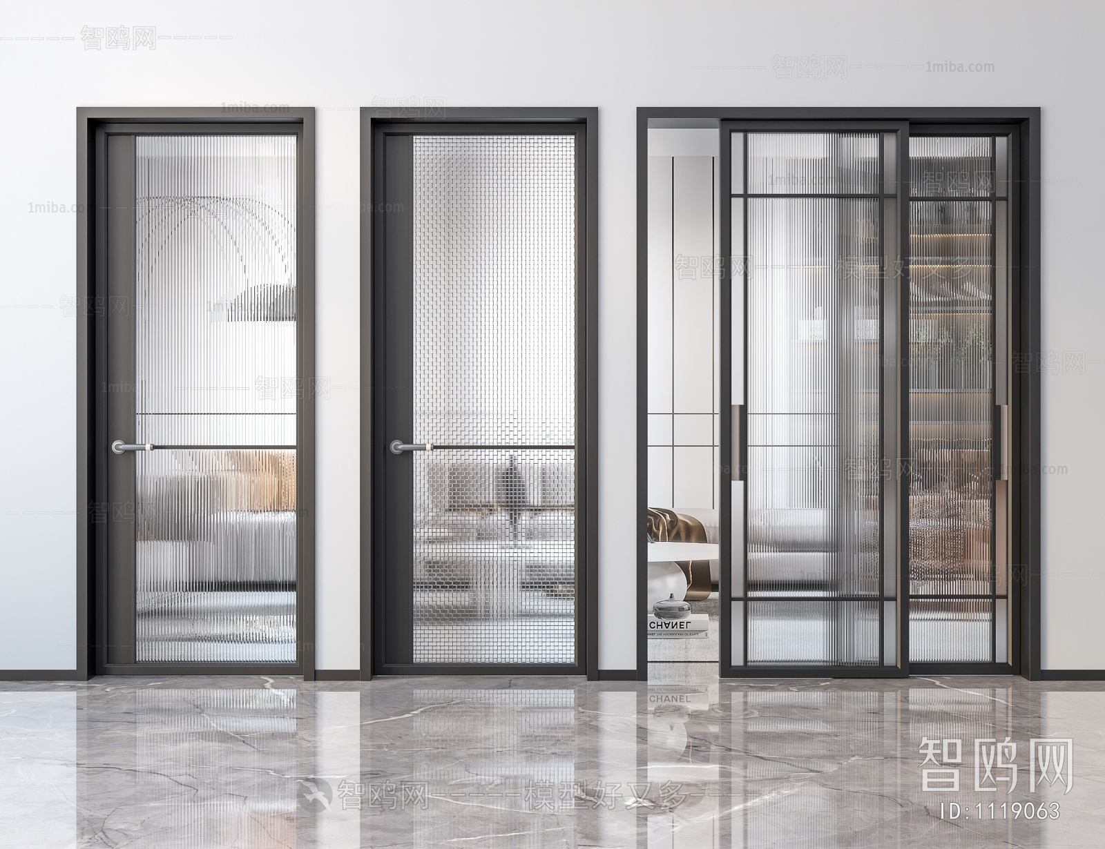 Modern Single Door