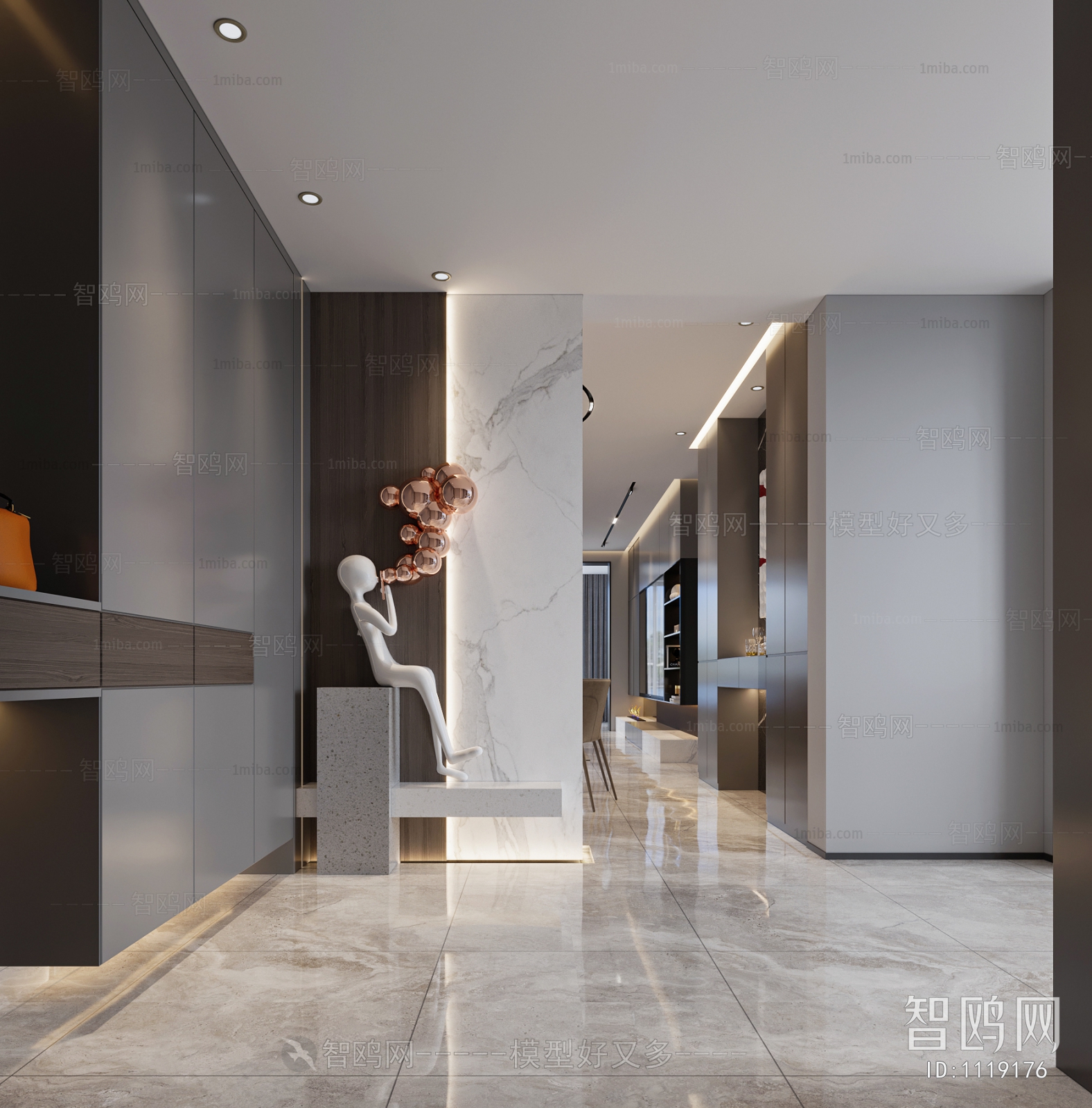 Modern Hallway