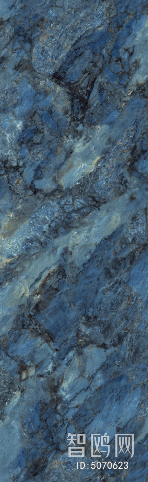 现代玻利维亚·蓝大理石瓷砖