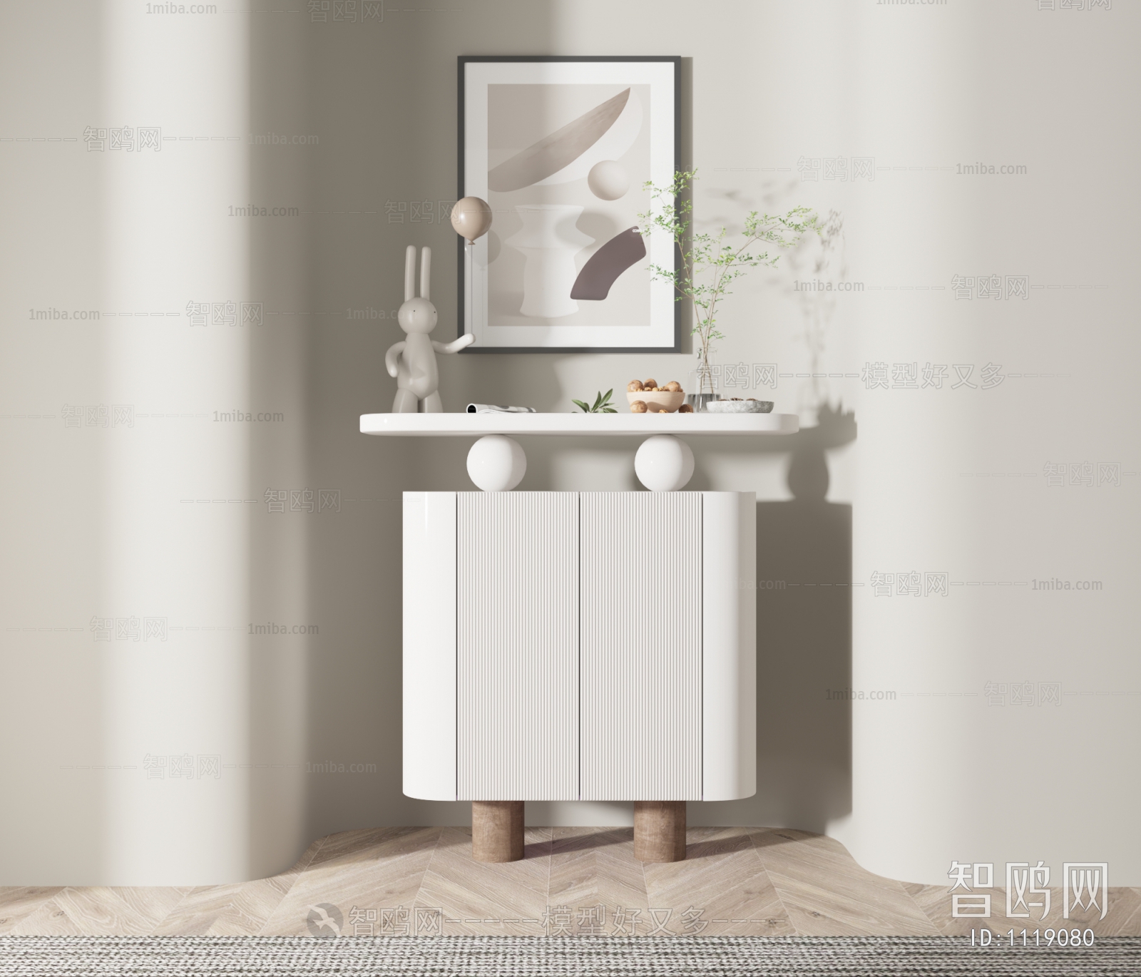 Nordic Style Side Cabinet/Entrance Cabinet