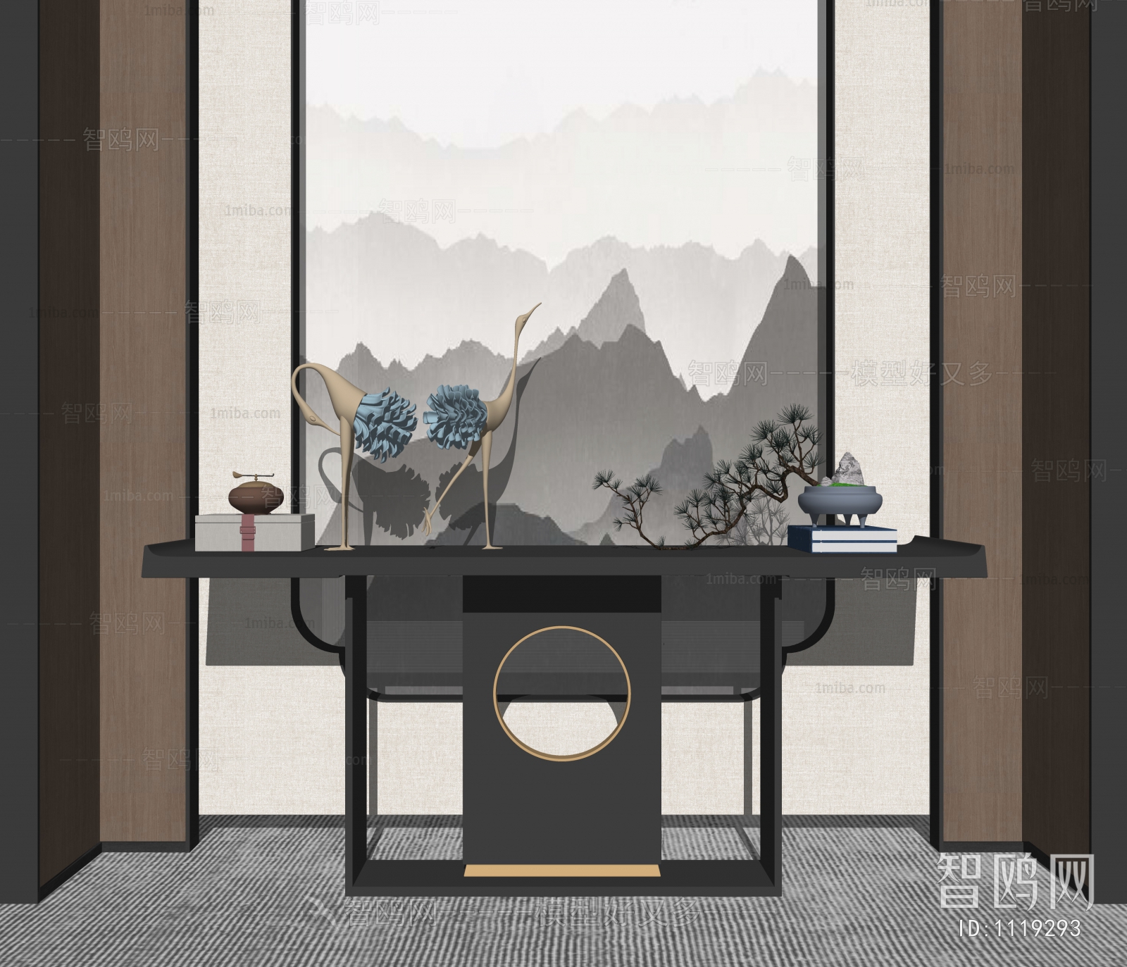 New Chinese Style Console