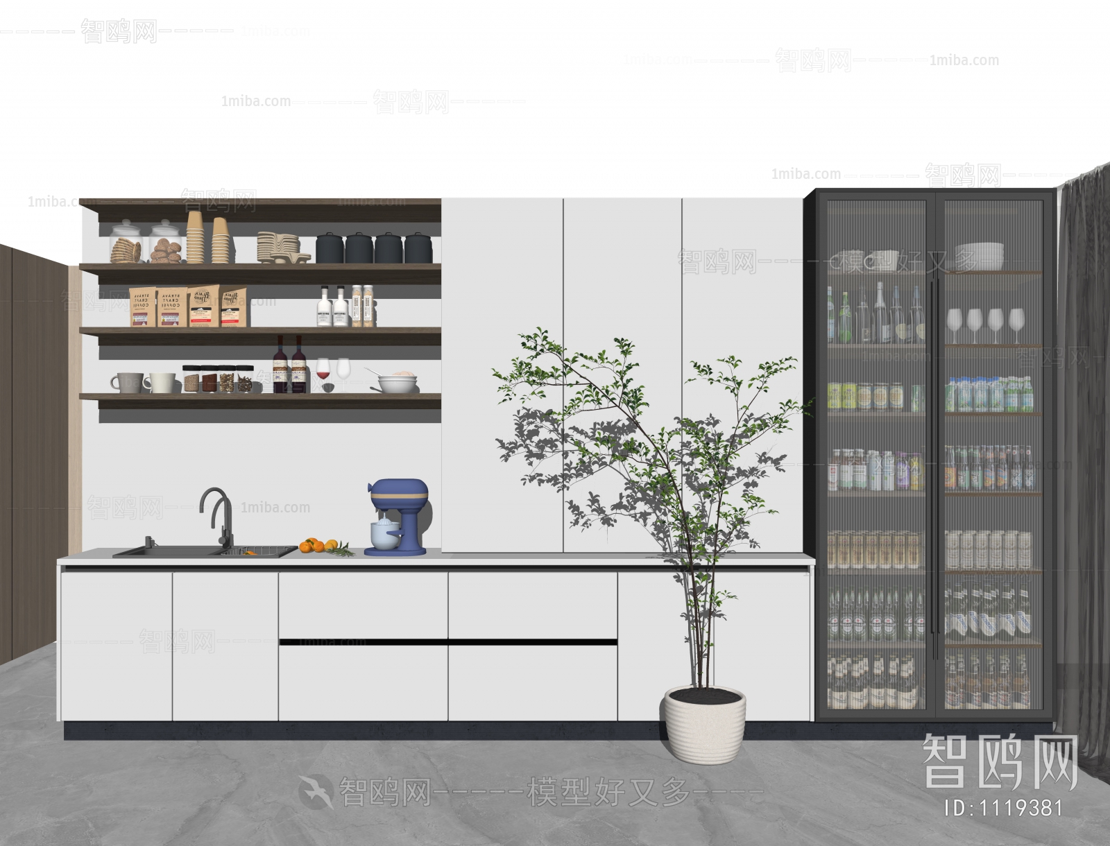 Modern Kitchen Cabinet