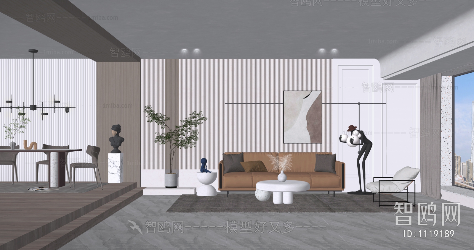 Modern A Living Room