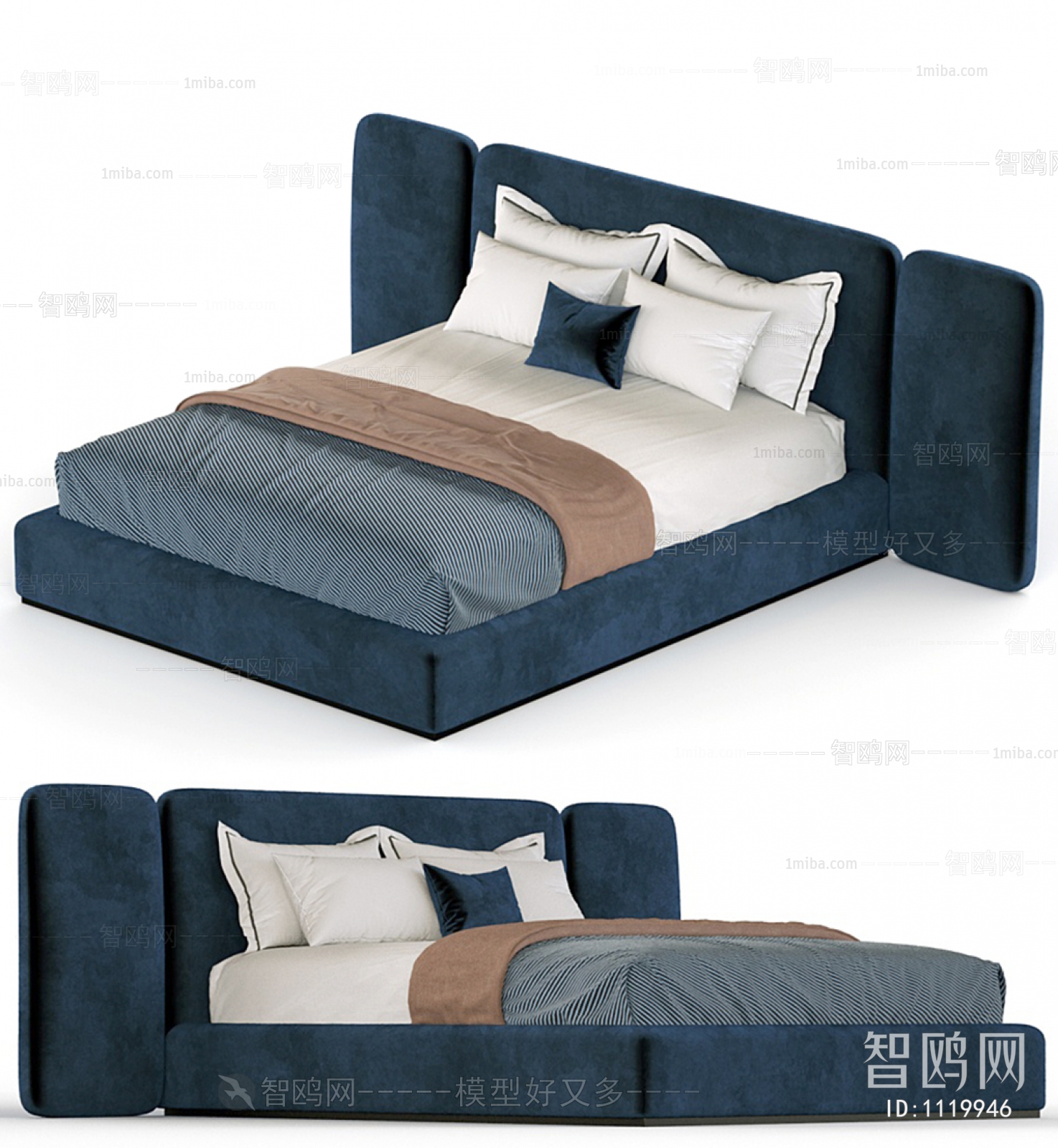 Modern Double Bed