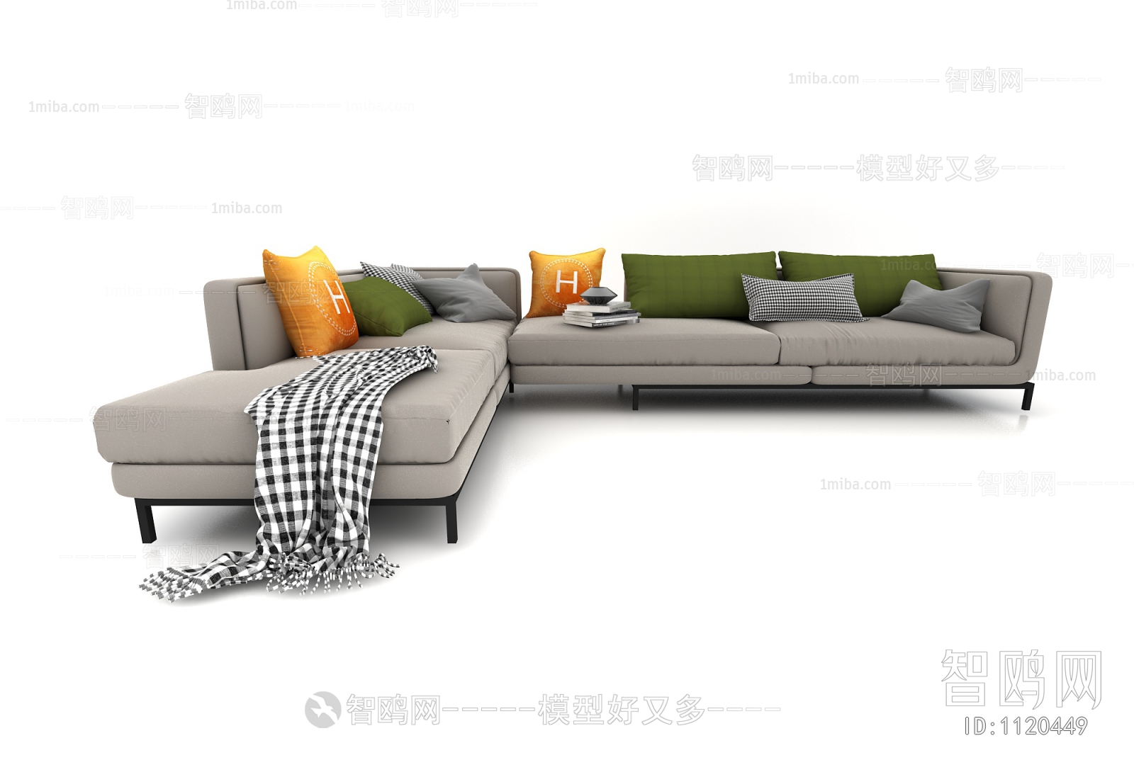 Modern Multi Person Sofa