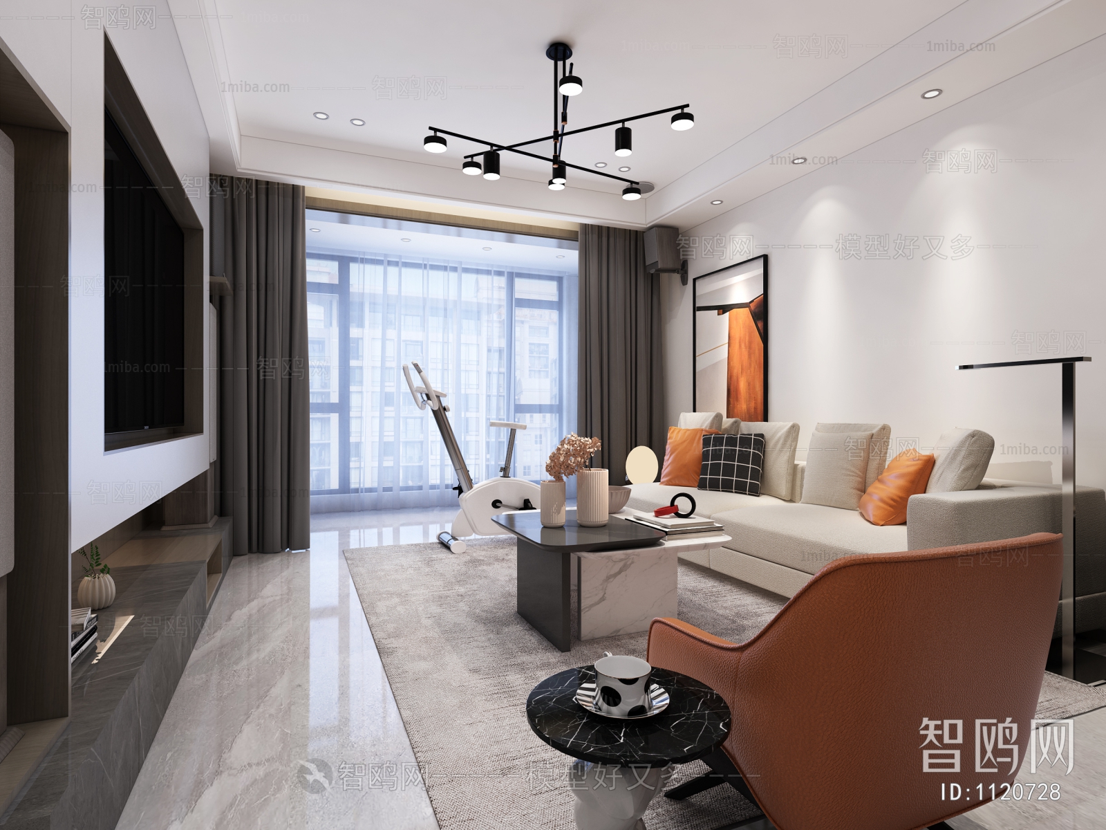 Modern A Living Room