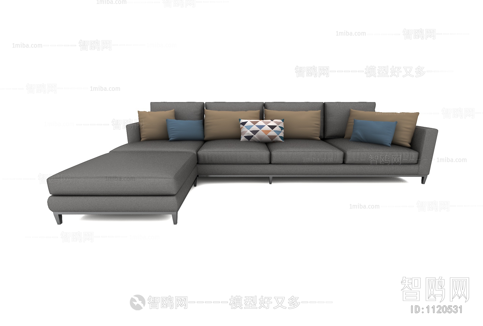 Modern Multi Person Sofa