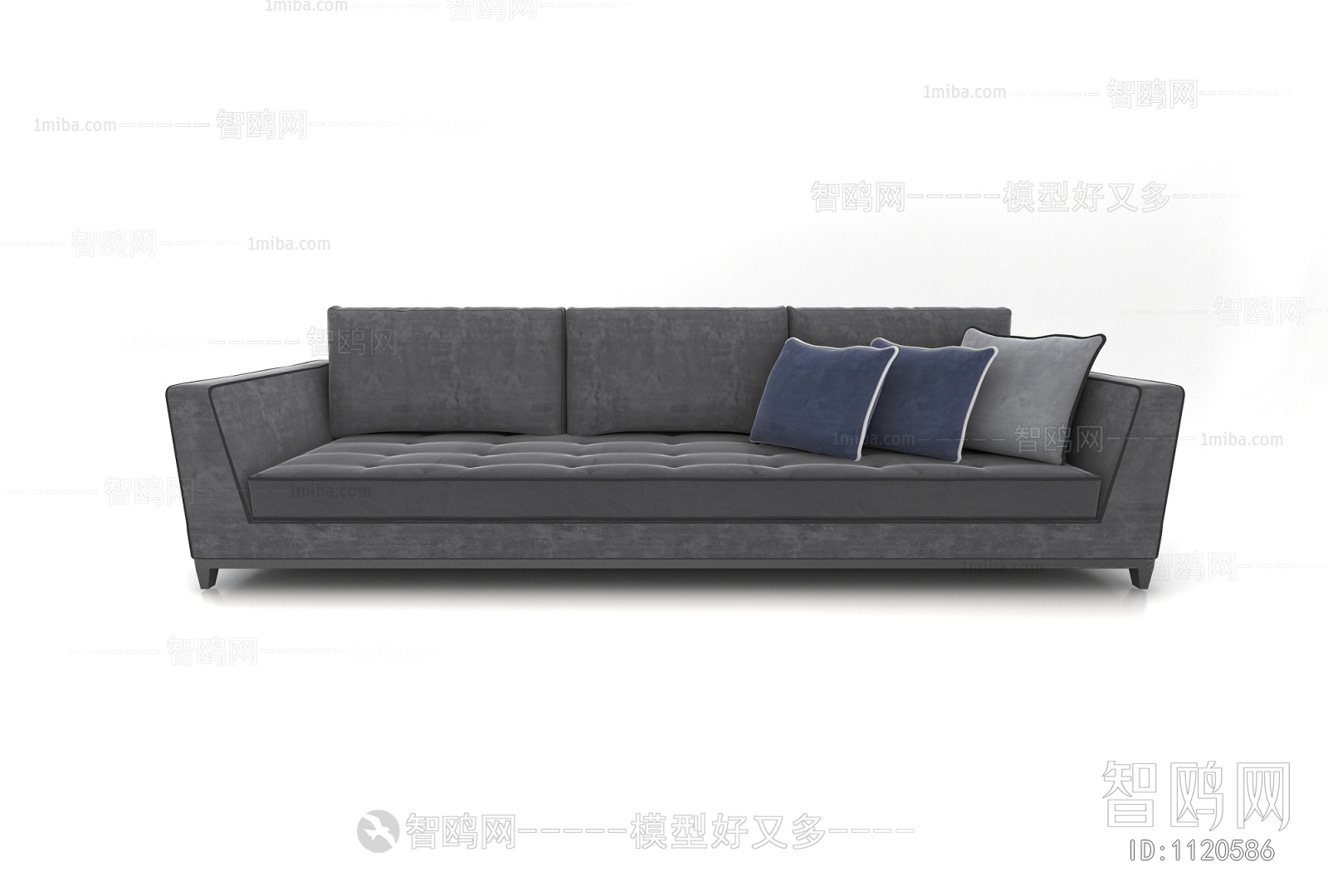 Modern Three-seat Sofa