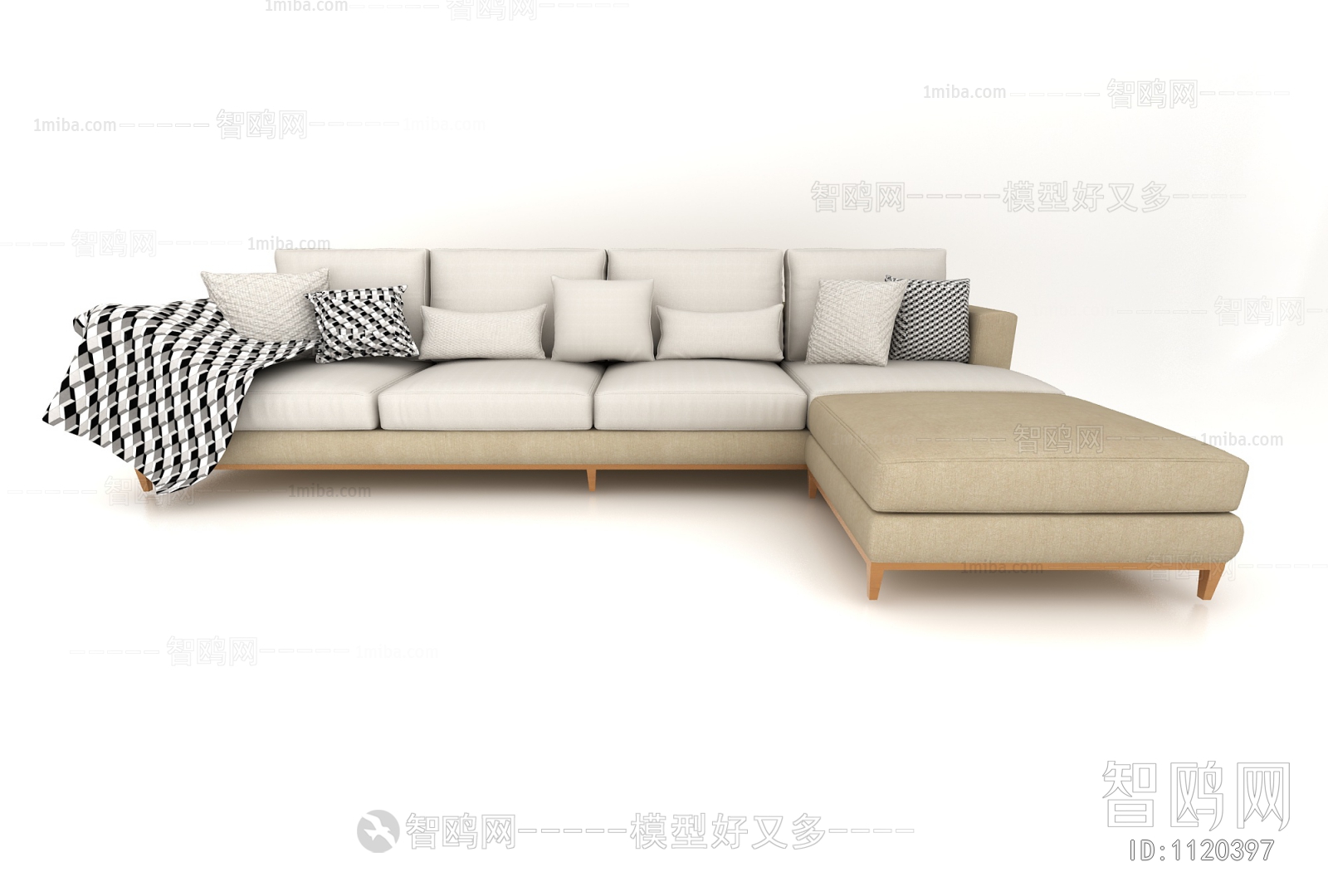 Modern Multi Person Sofa