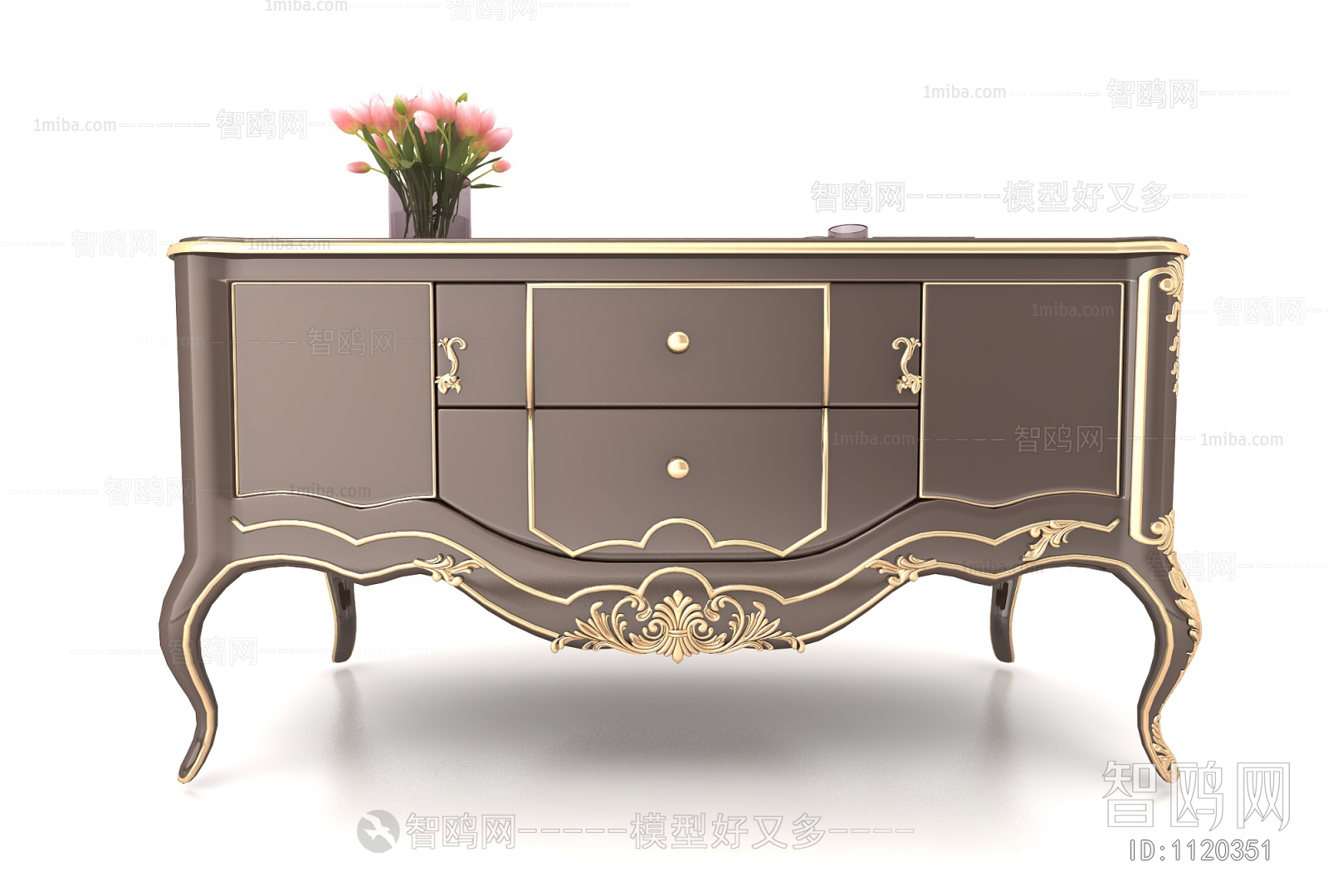 European Style Decorative Cabinet