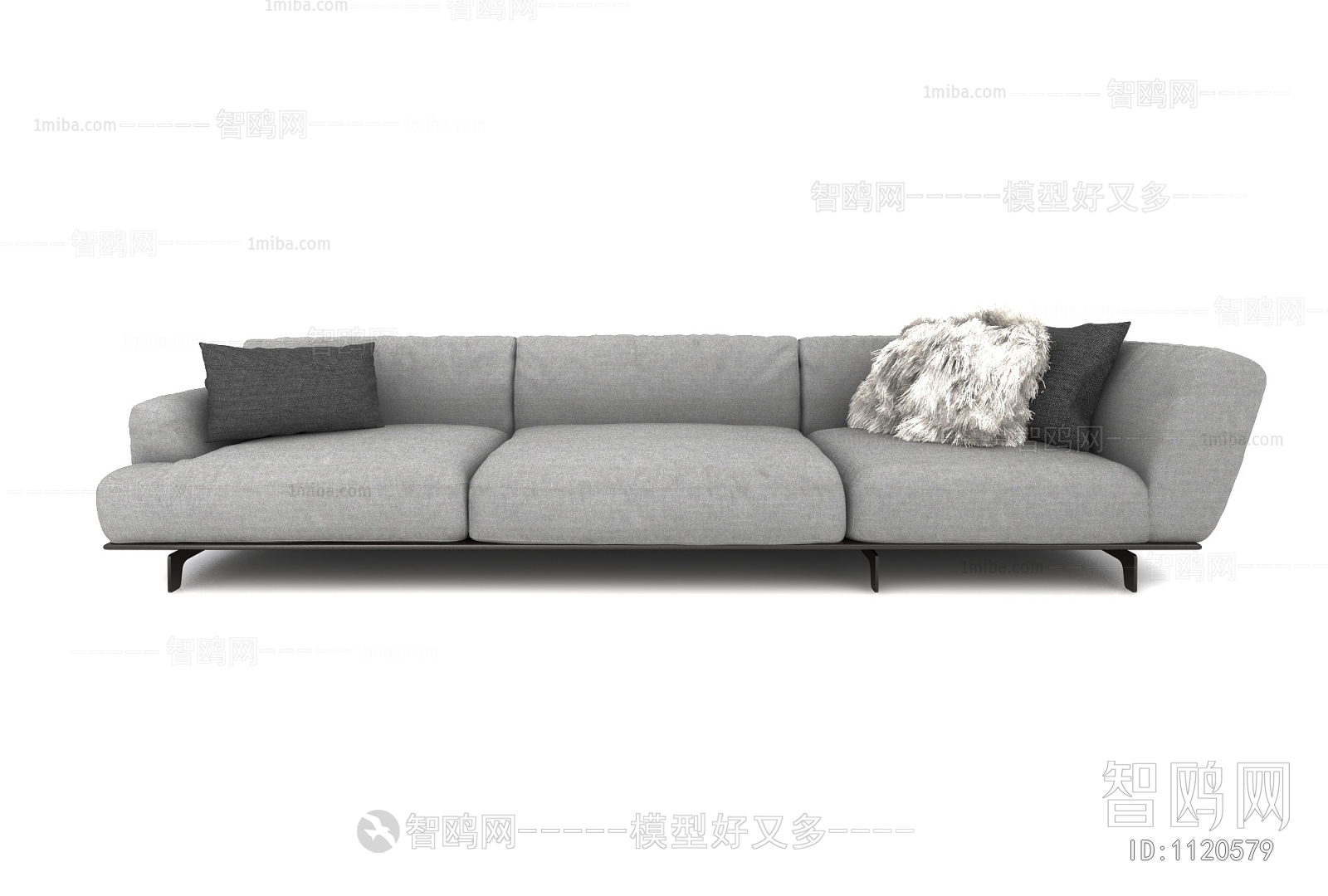 Modern Three-seat Sofa