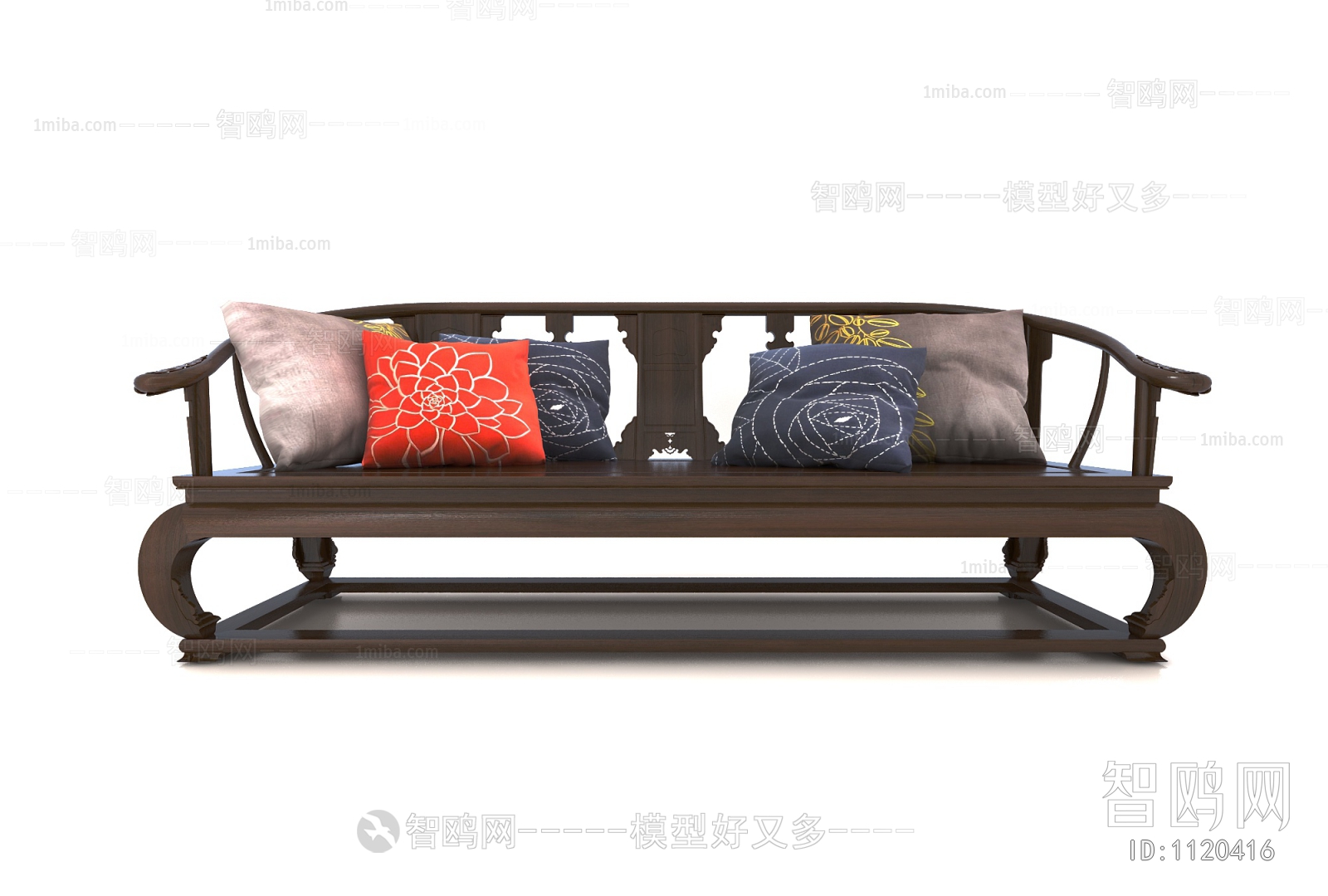 New Chinese Style A Sofa For Two