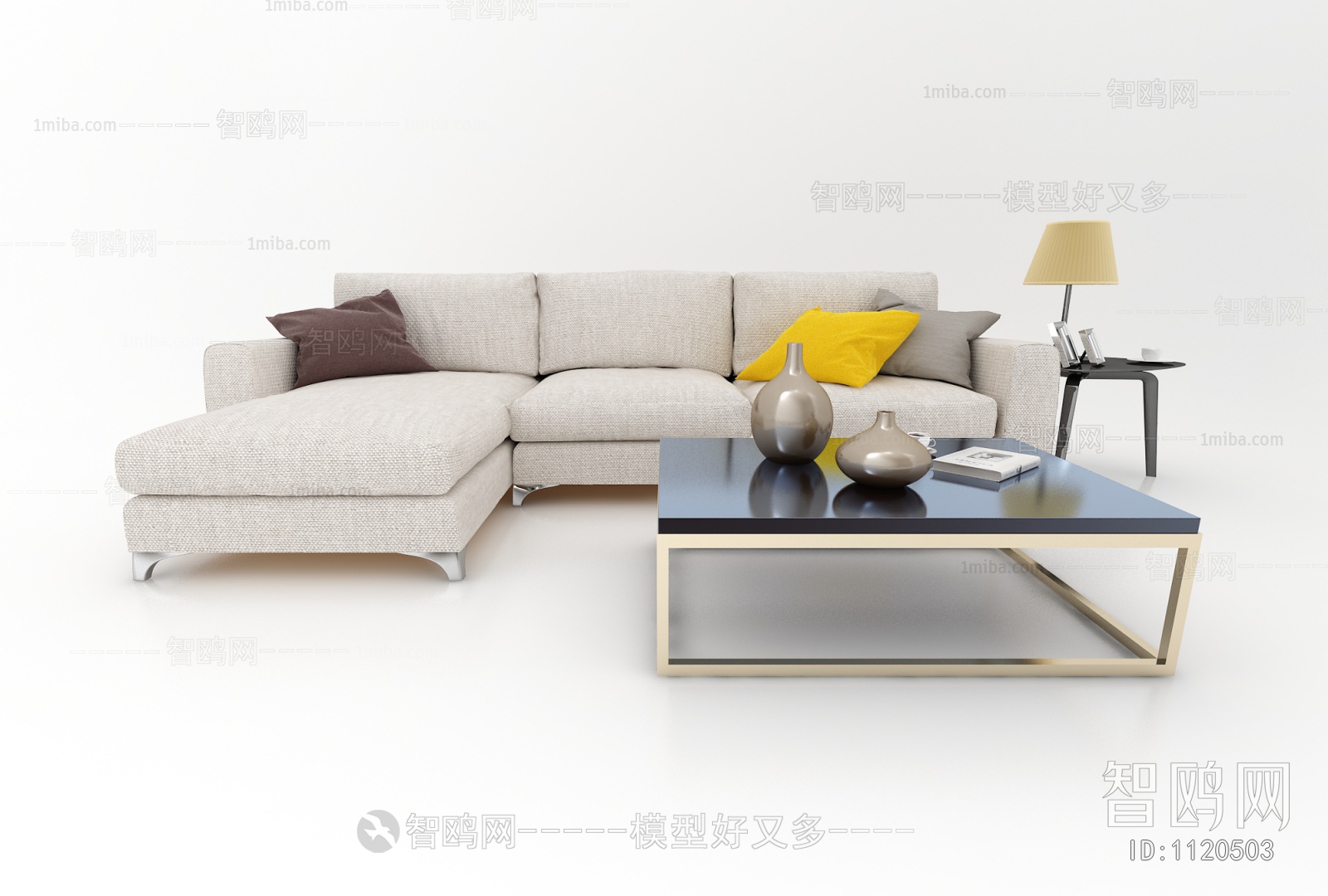 Modern Multi Person Sofa