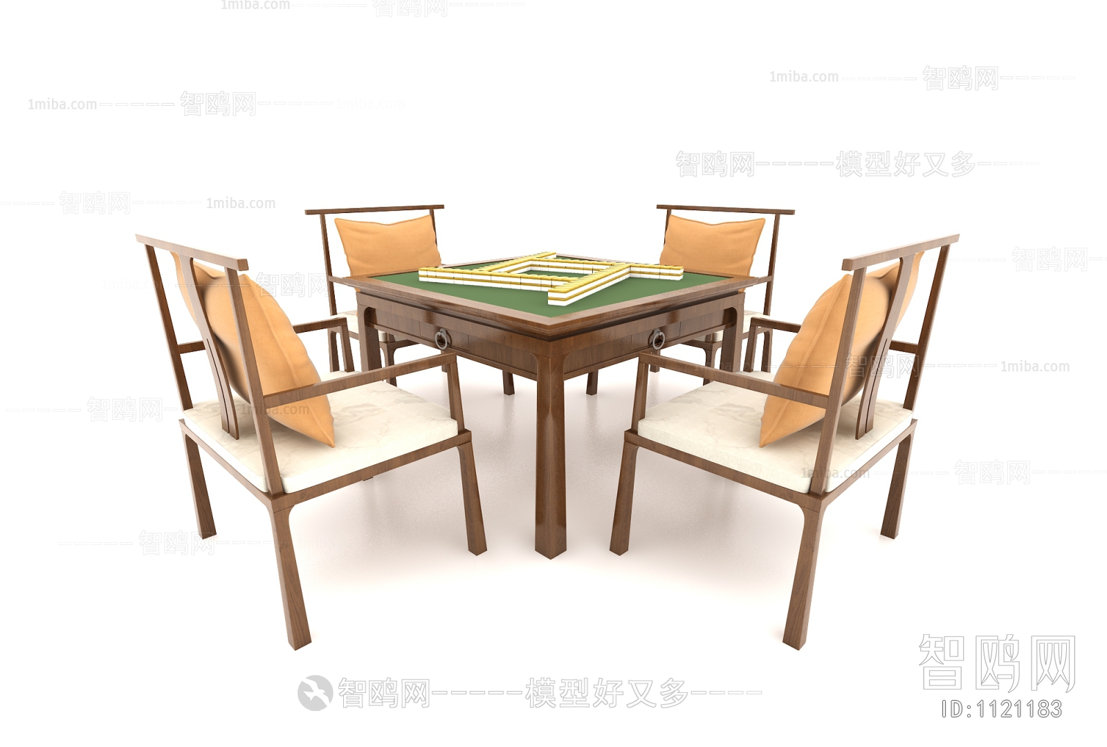 New Chinese Style Mahjong Tables And Chairs