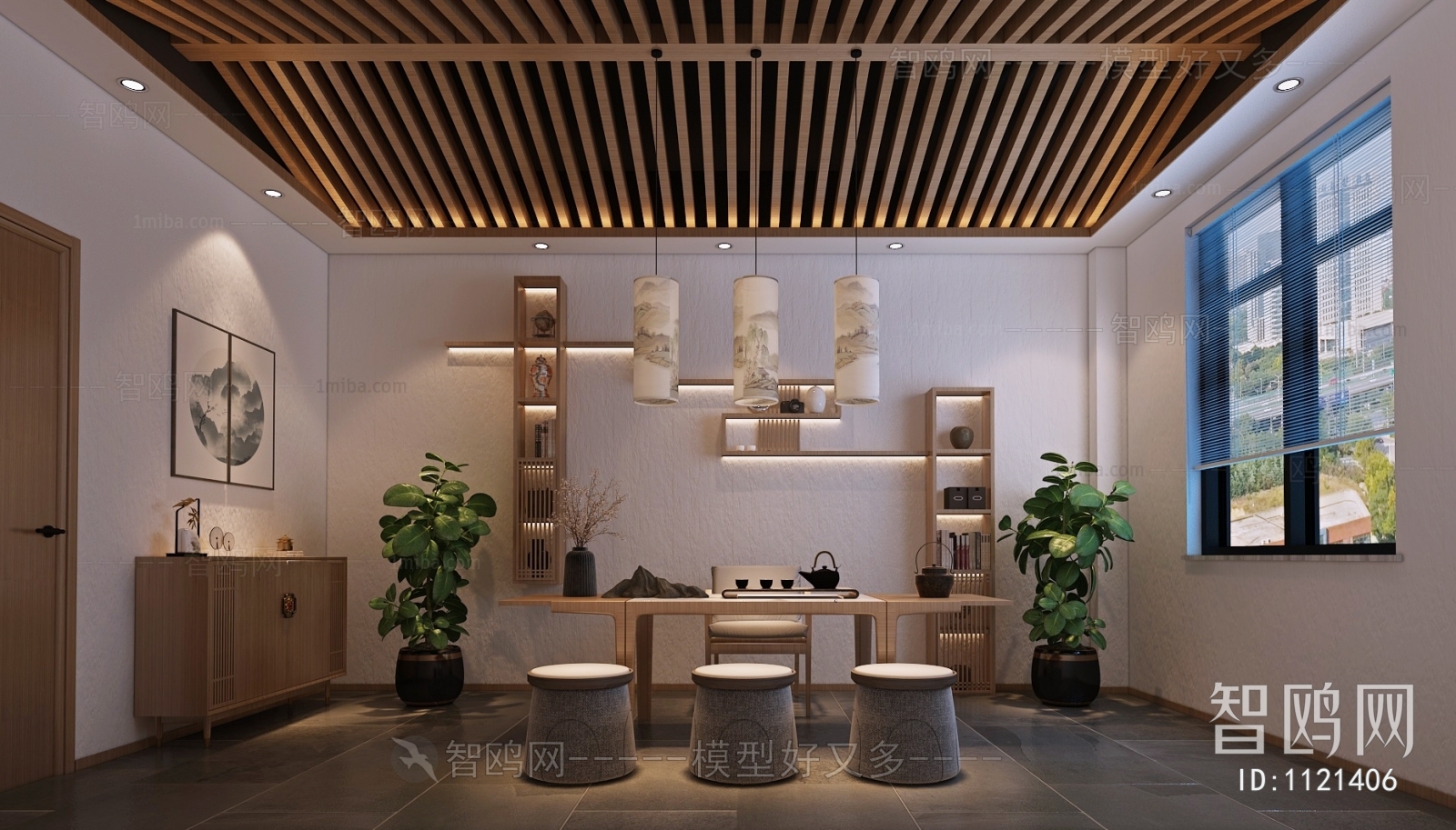 New Chinese Style Tea House