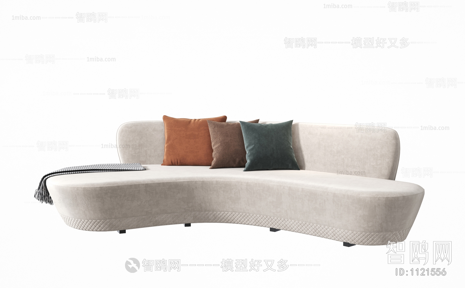 Modern Curved Sofa