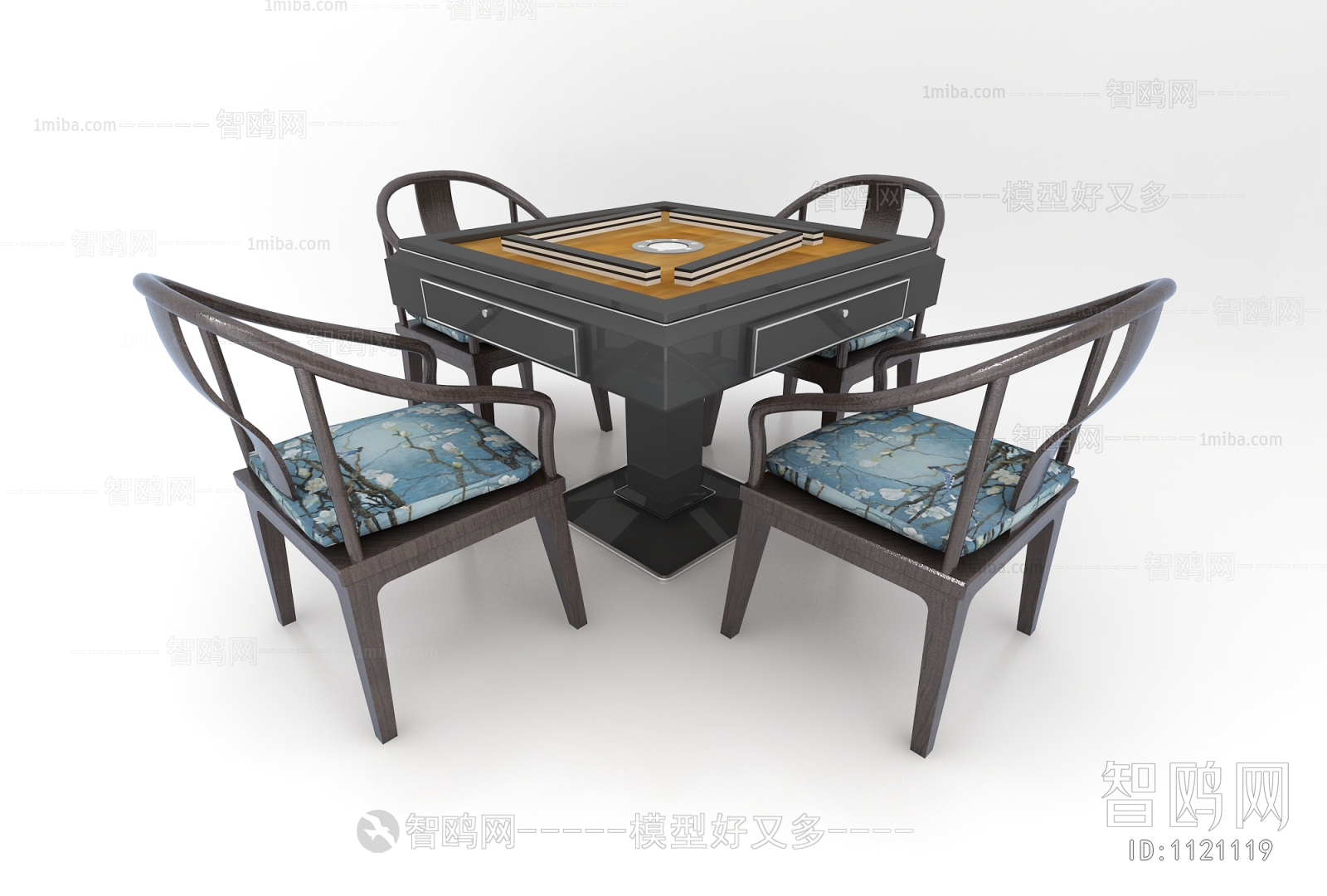 Modern Mahjong Tables And Chairs