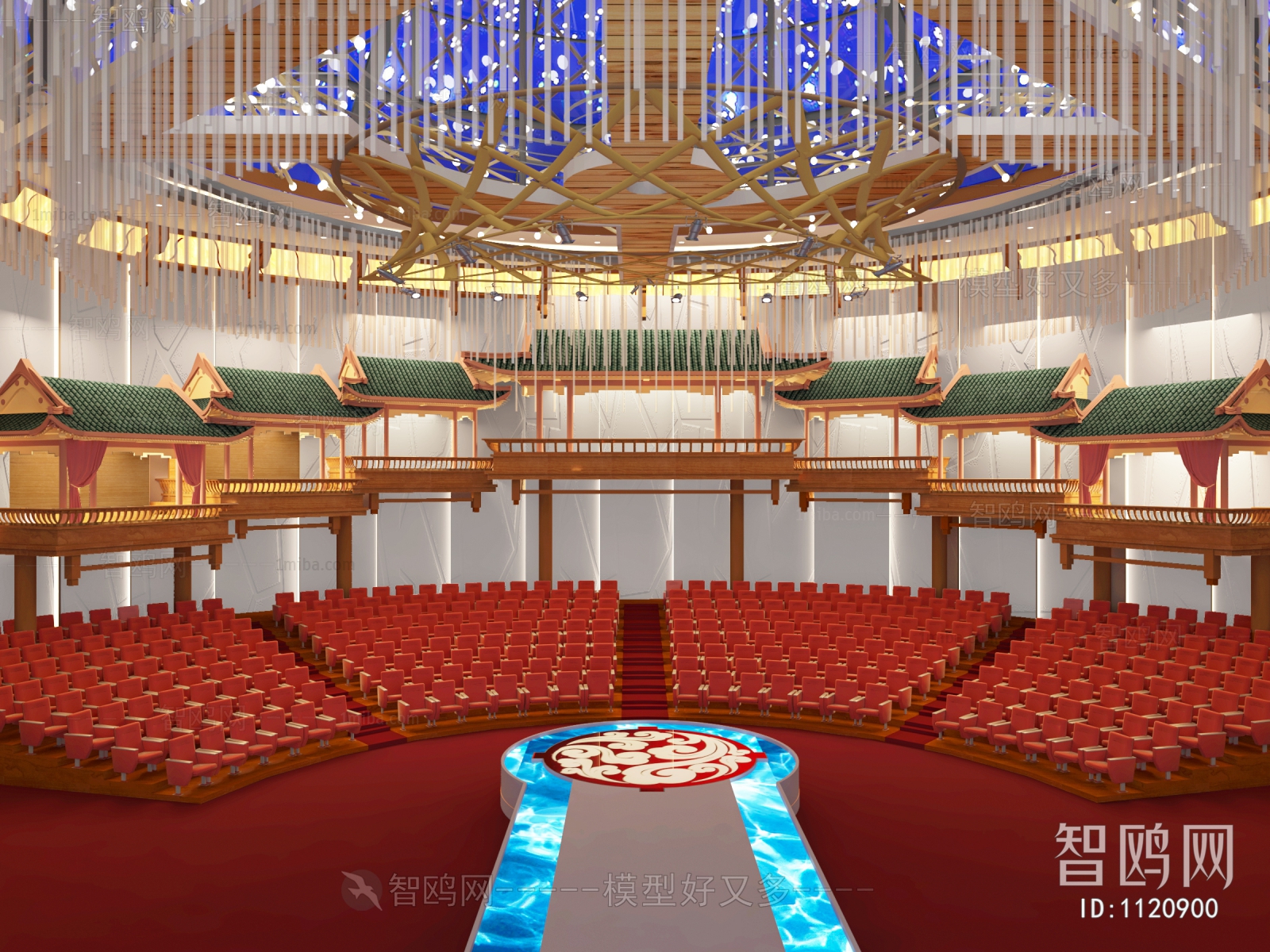 New Chinese Style Multi-function Hall
