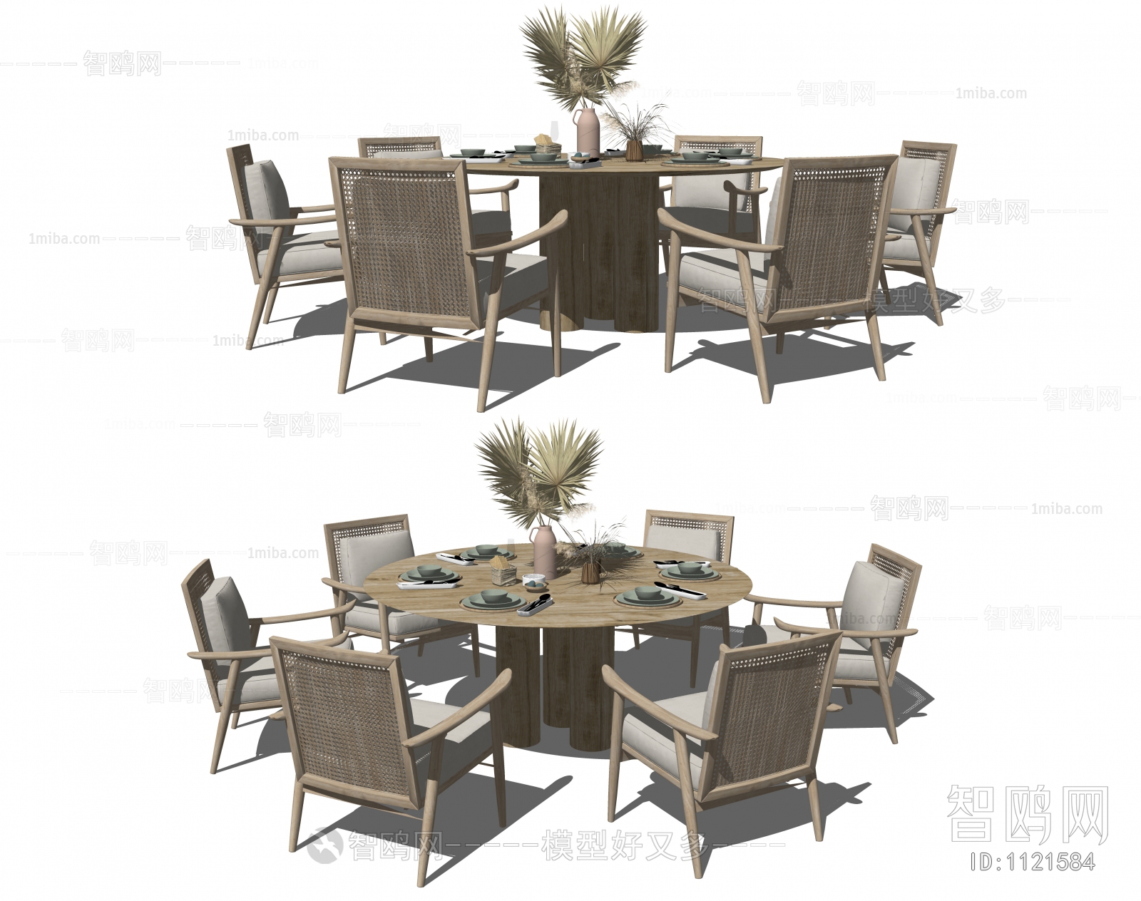 New Chinese Style Dining Table And Chairs