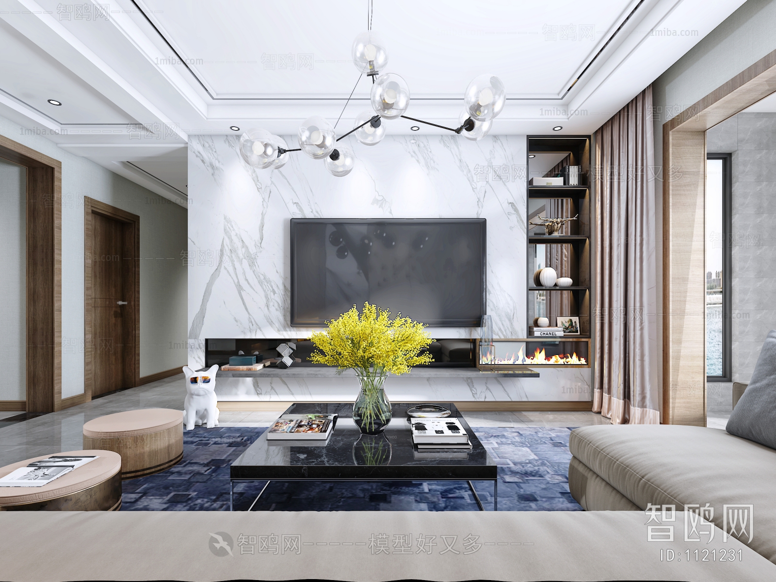 Modern A Living Room