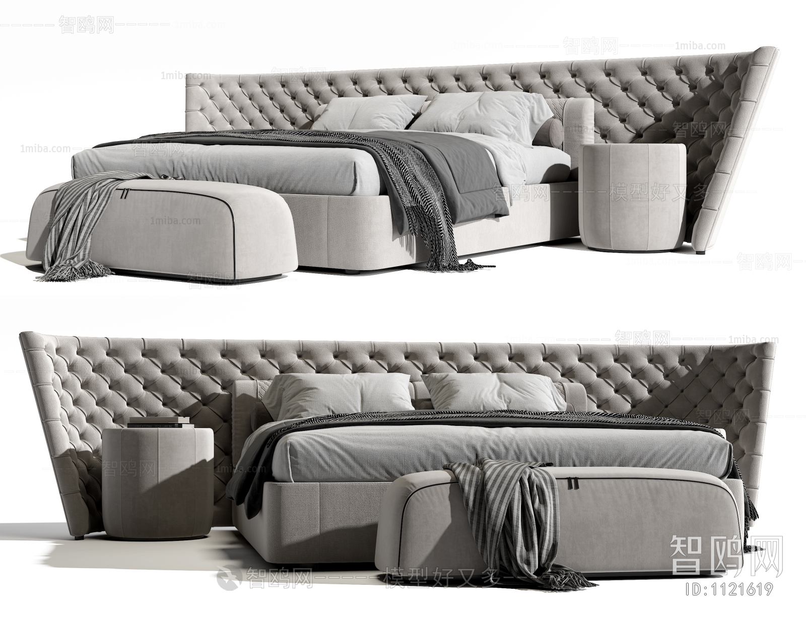 Modern Double Bed