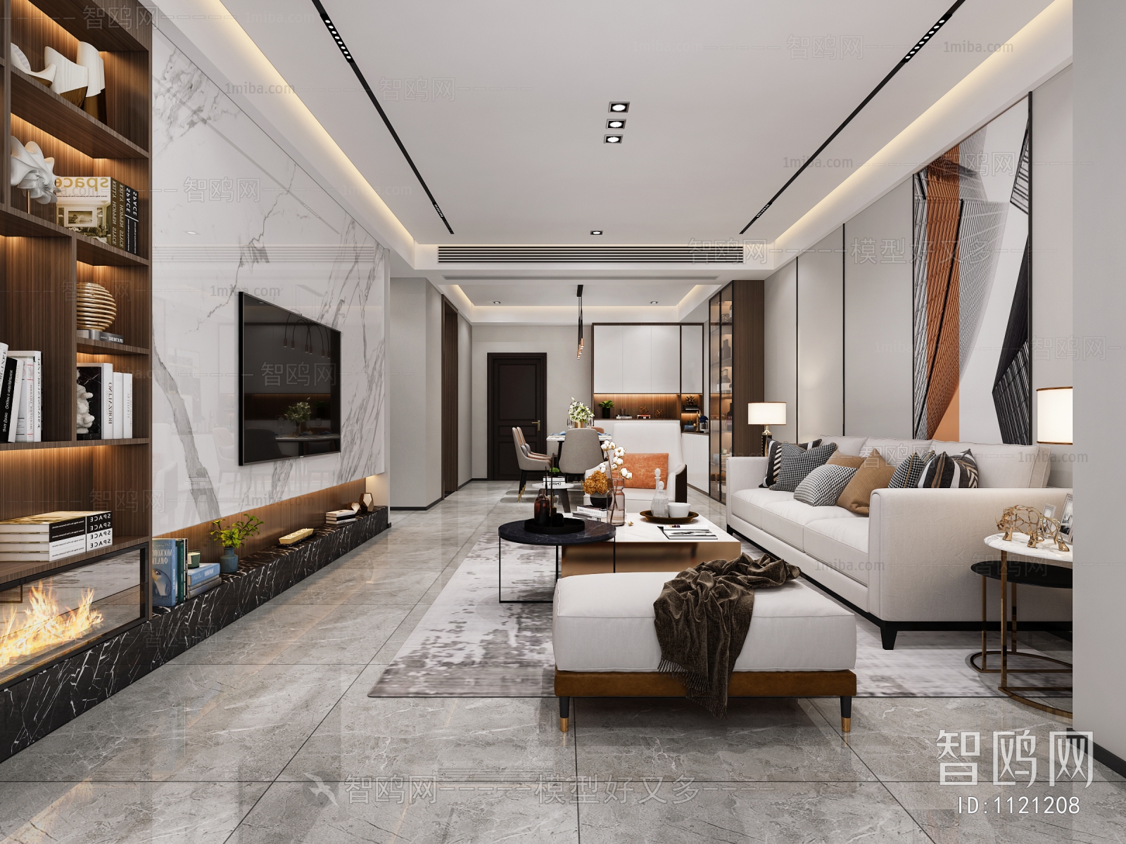 Modern A Living Room