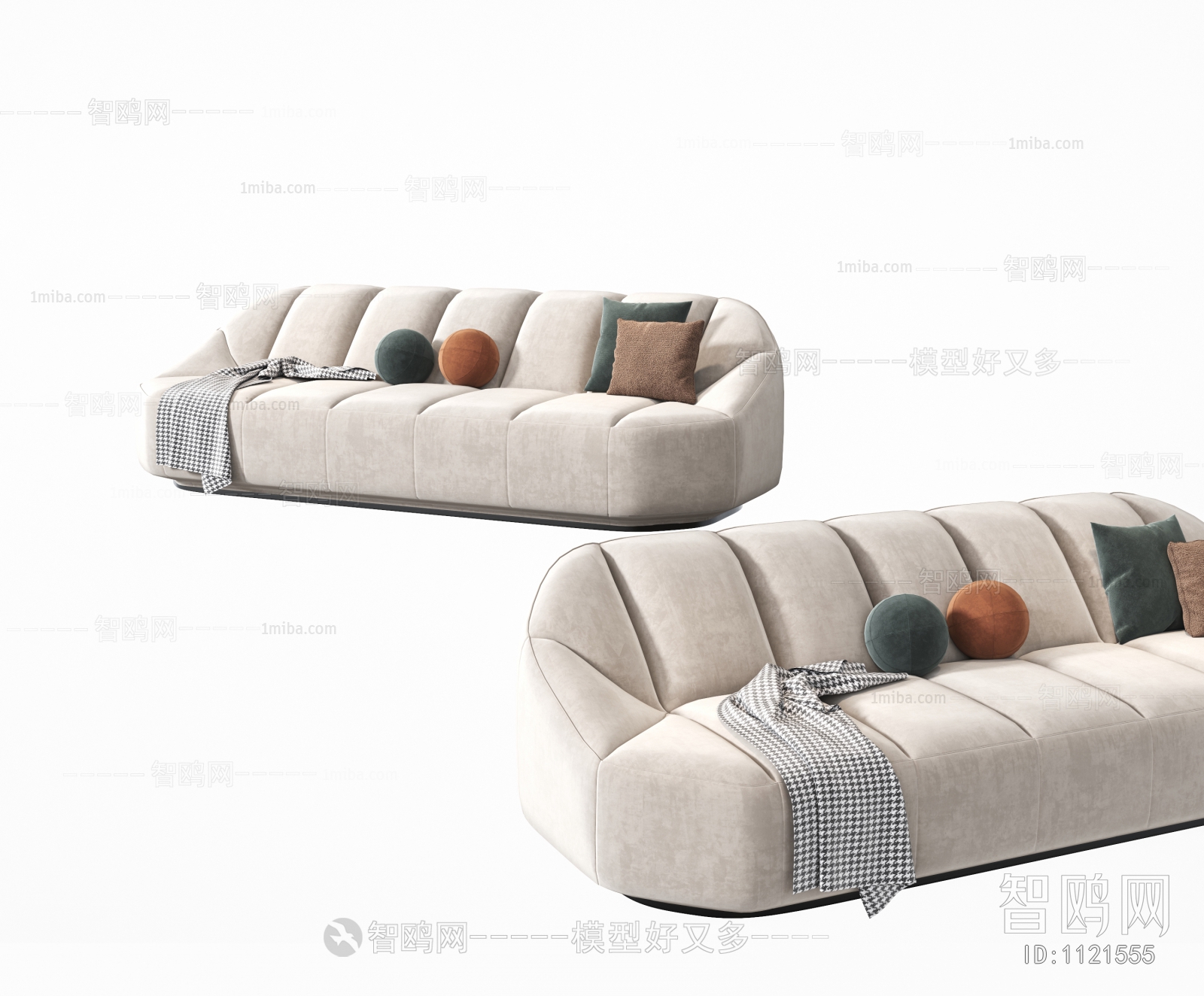 Modern Multi Person Sofa