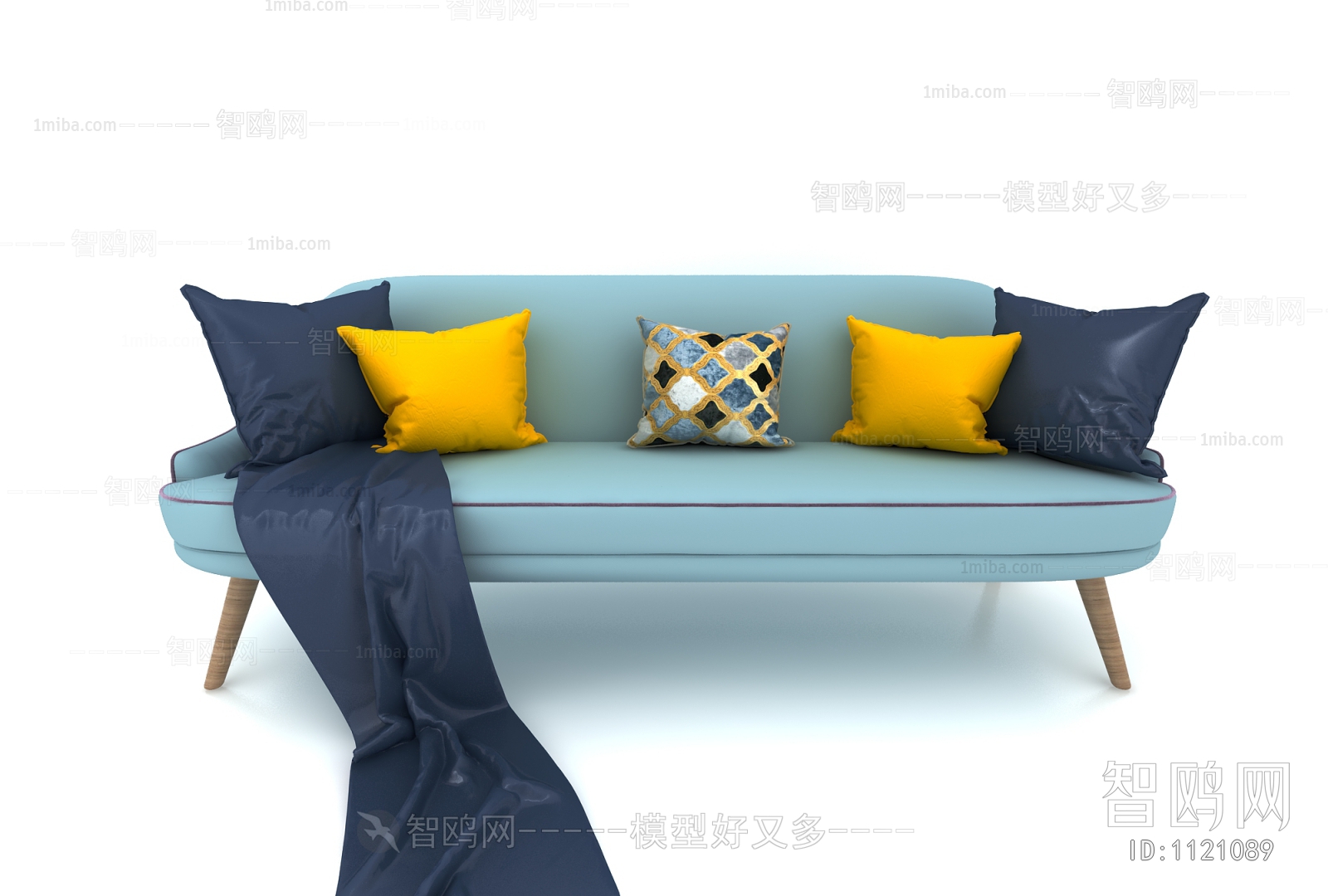 Modern Three-seat Sofa