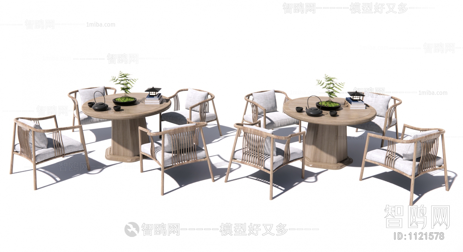 New Chinese Style Leisure Table And Chair