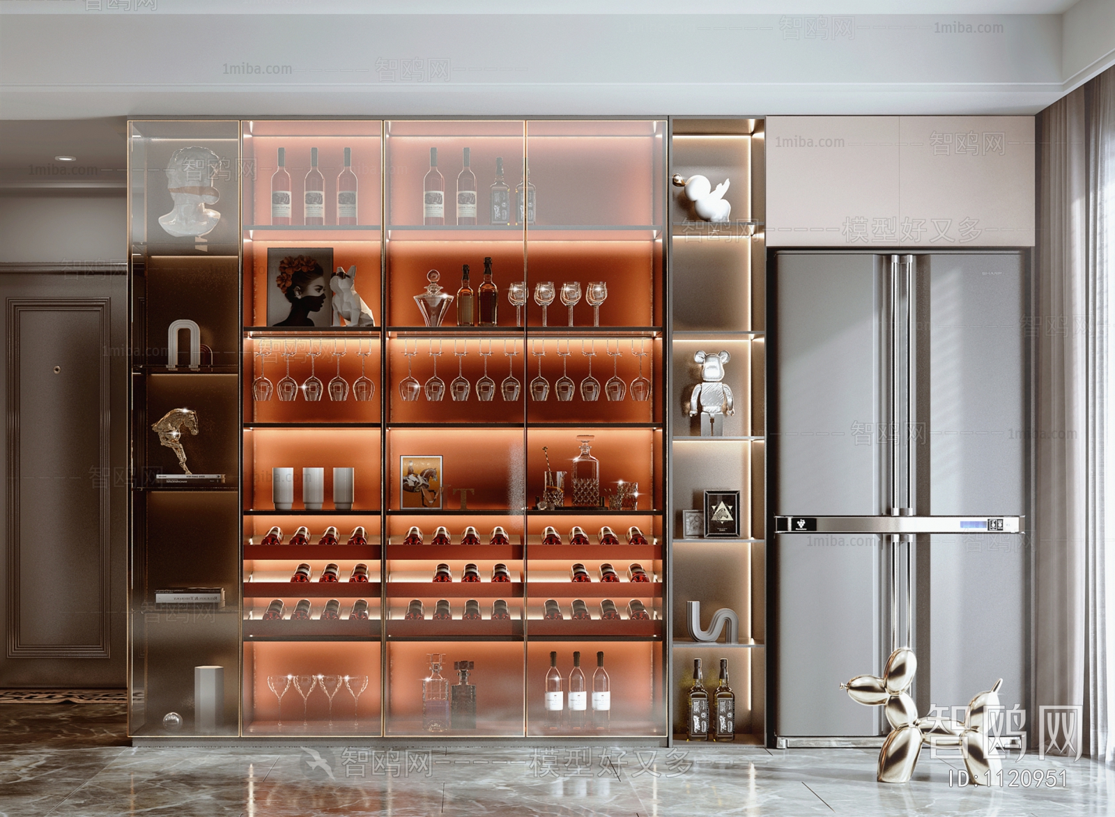 Modern Wine Cabinet