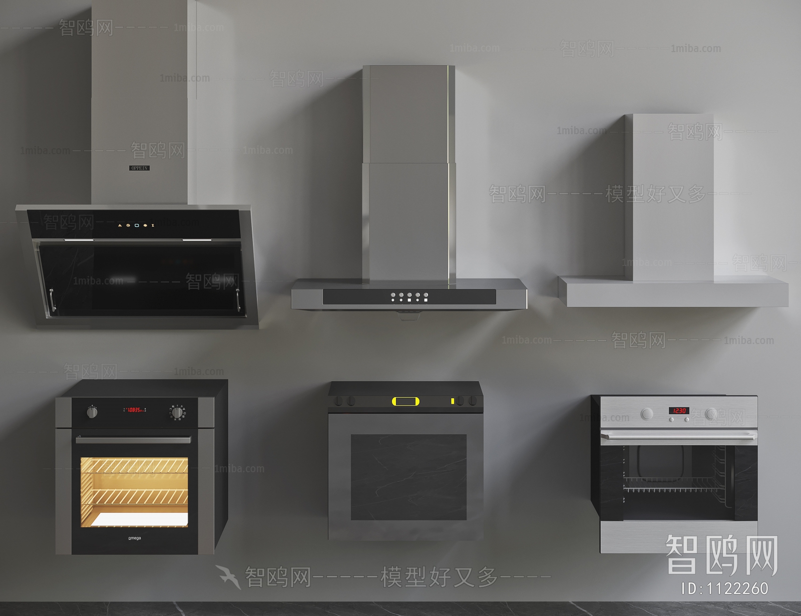 Modern Electric Kitchen Appliances