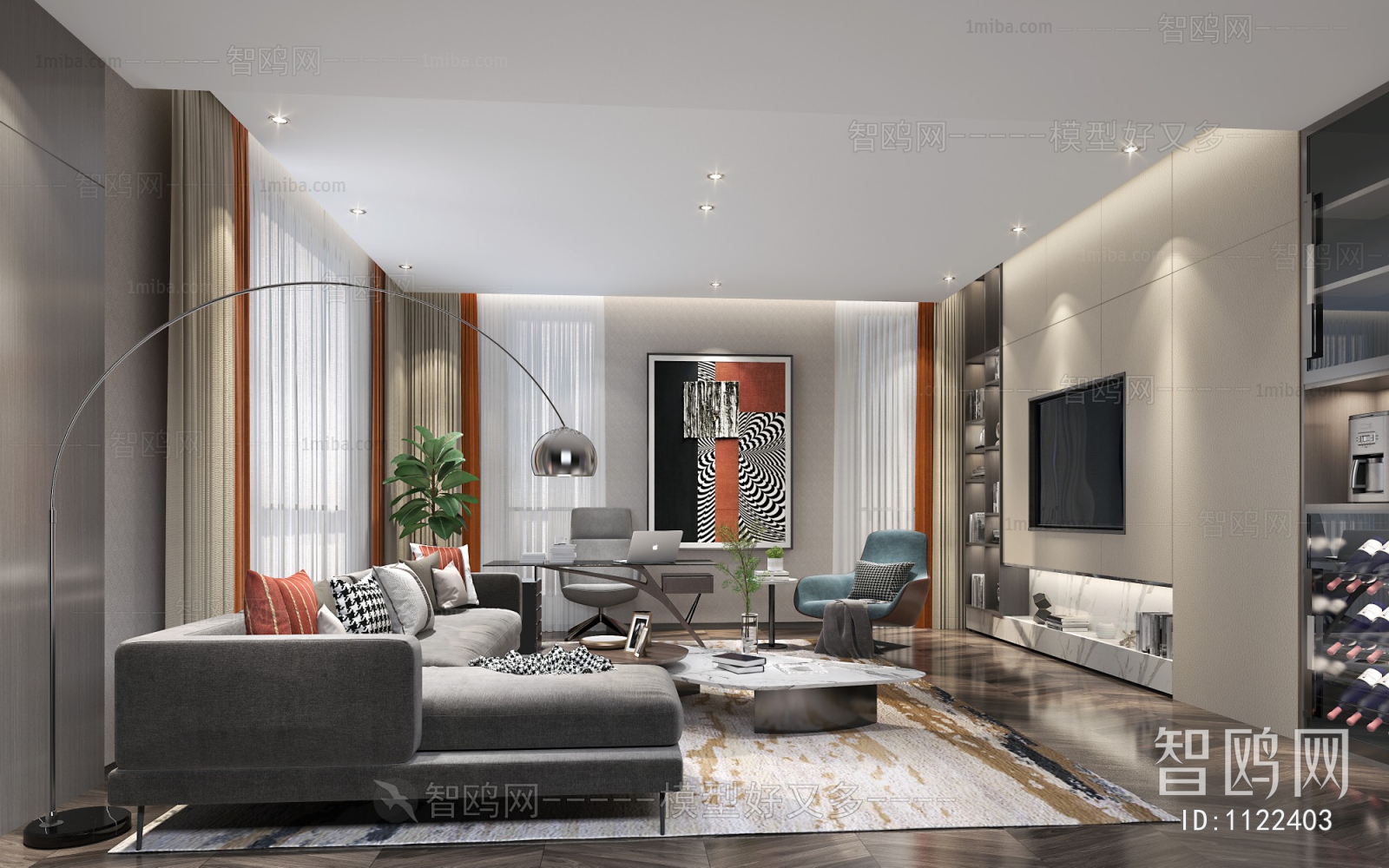 Modern A Living Room