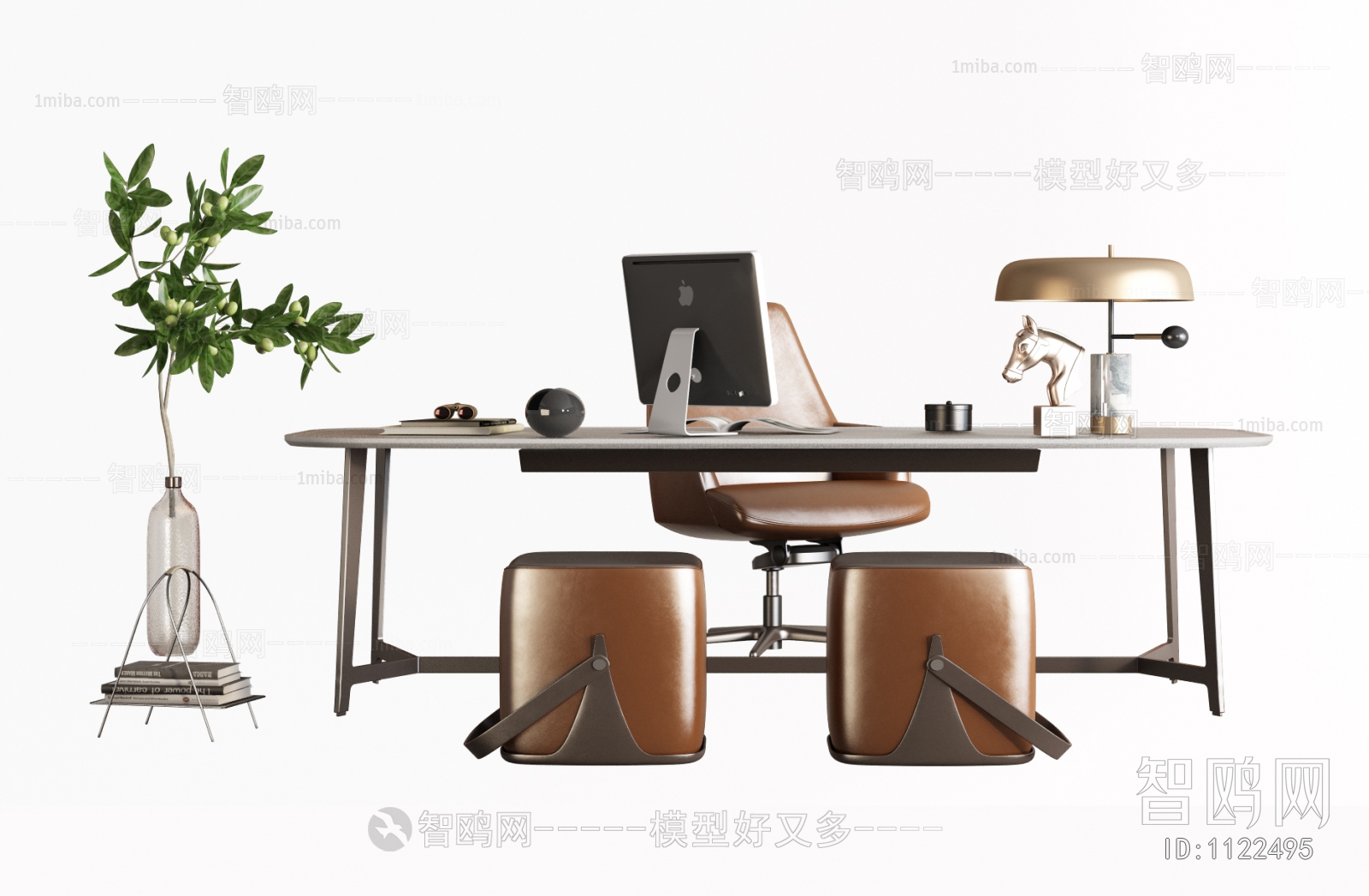 Modern Computer Desk And Chair