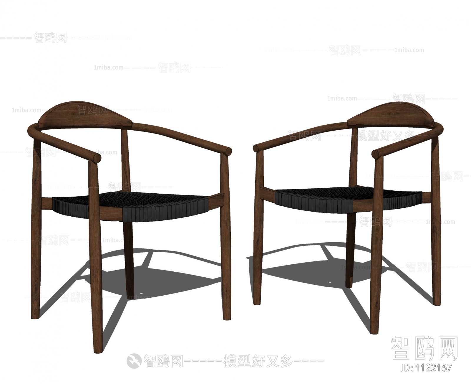 New Chinese Style Single Chair