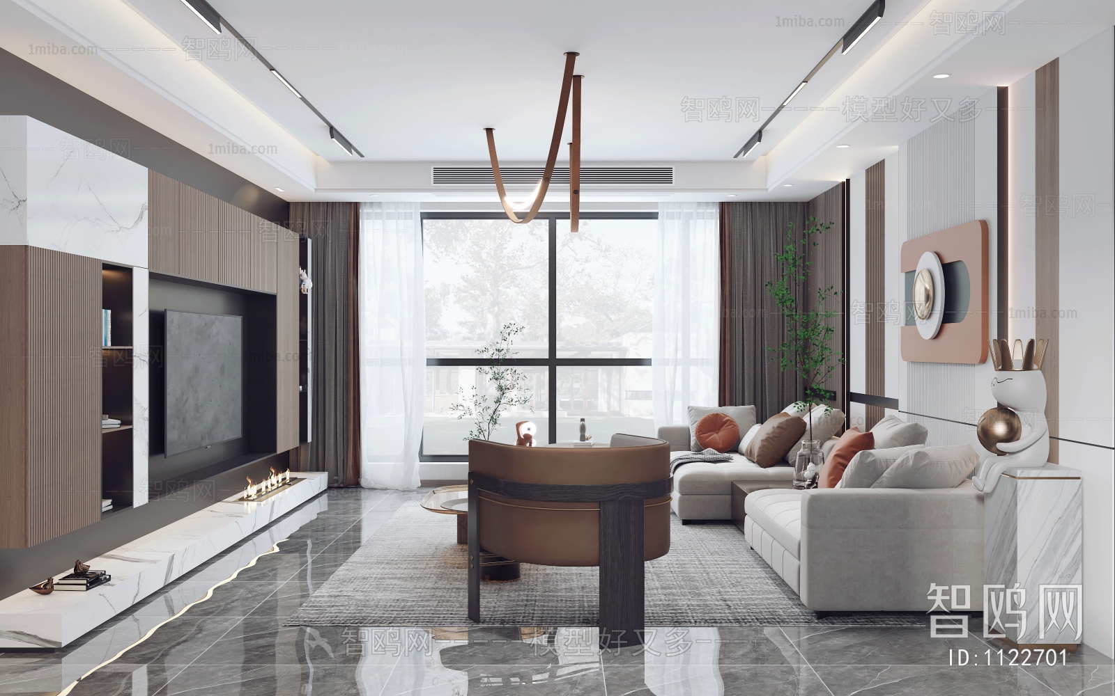 Modern A Living Room