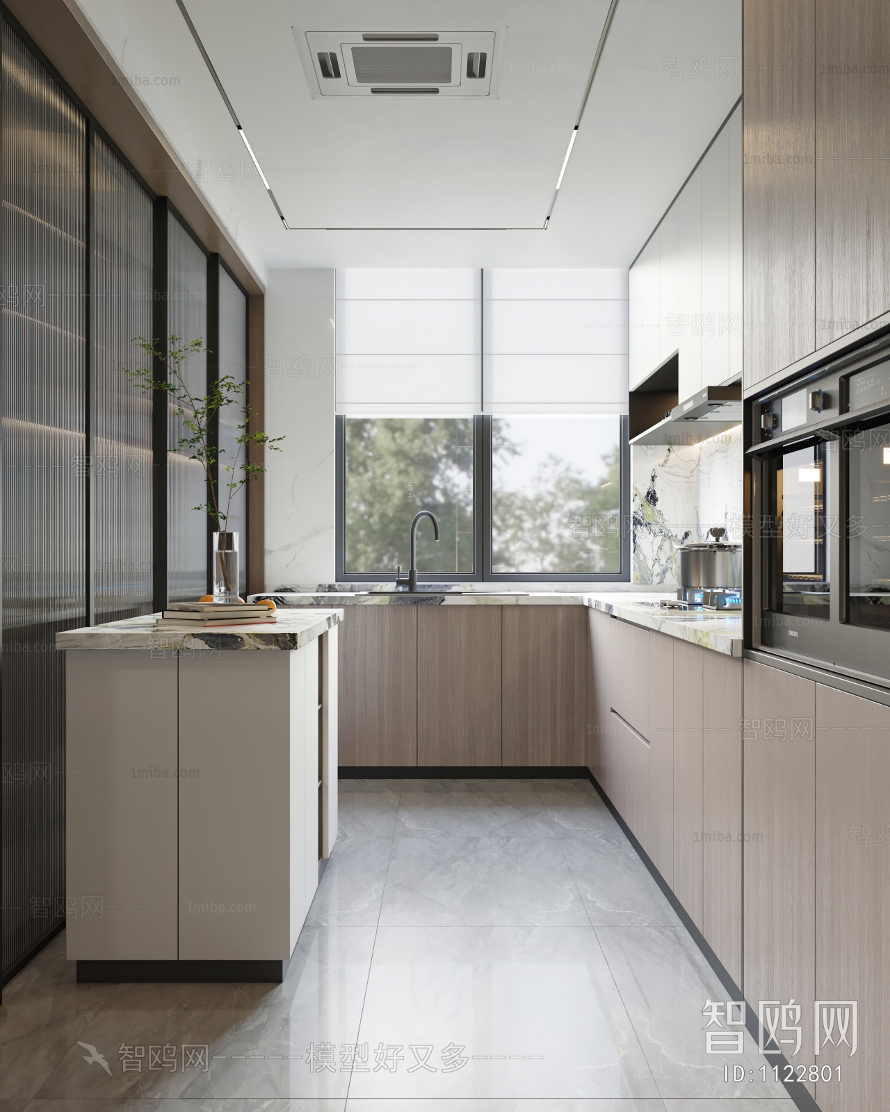 Modern The Kitchen