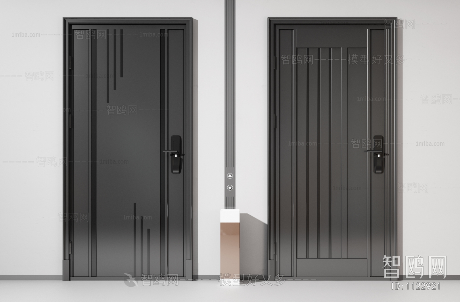 Modern Single Door